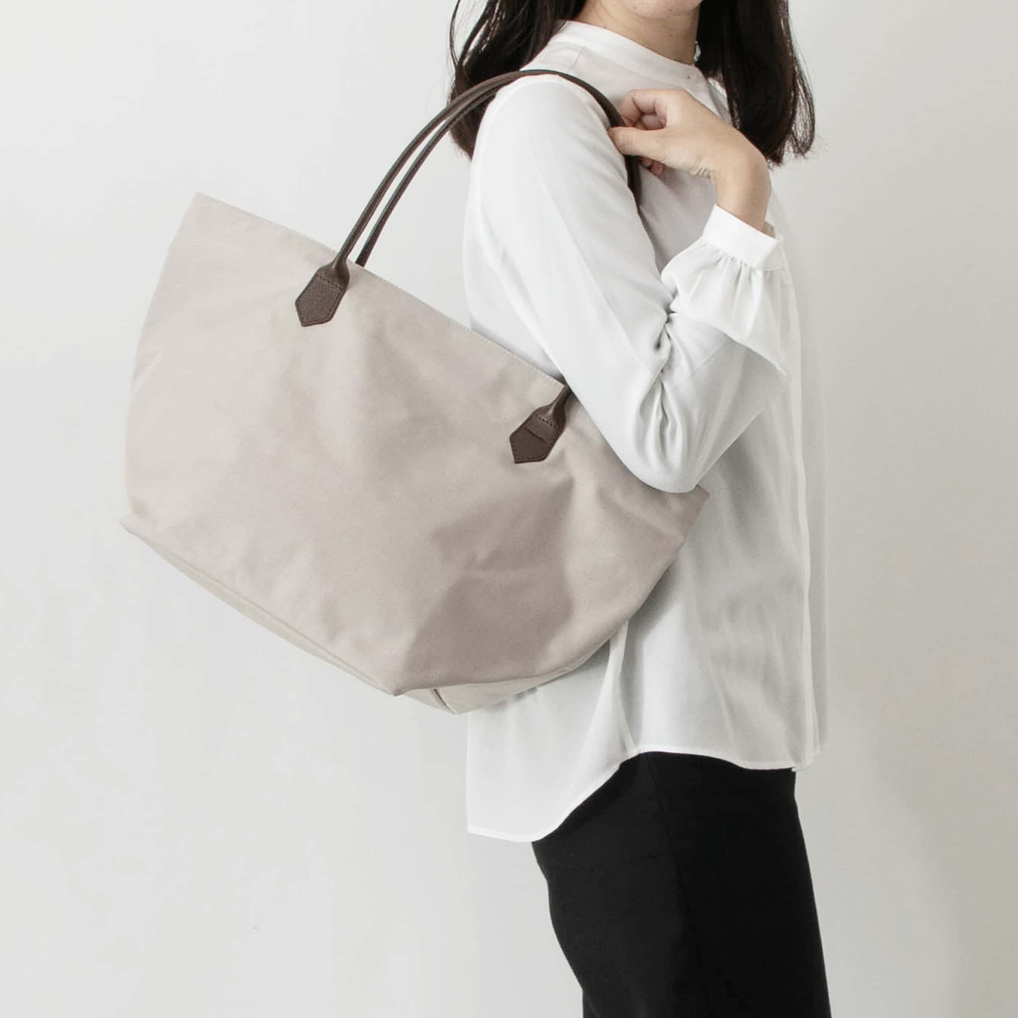 エルベシャプリエ HERVE CHAPELIER バッグ トートバッグ POLYAMIDE 6.6 コーデュラナイロン レザーハンドル舟型ショルダーL コーデュラ レディース メンズ 1425C