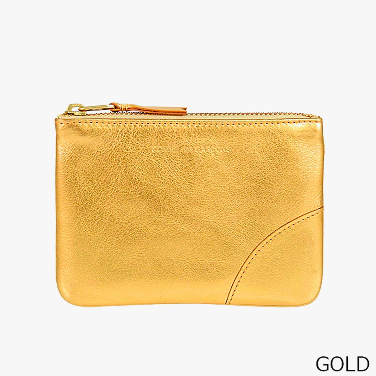 Rakuten - コムデギャルソン COMME DES GARCONS 財布 ポーチ/コインケース GOLD LINE ZIP POUCH [ゴールドライン] レディース メンズ SA8100G