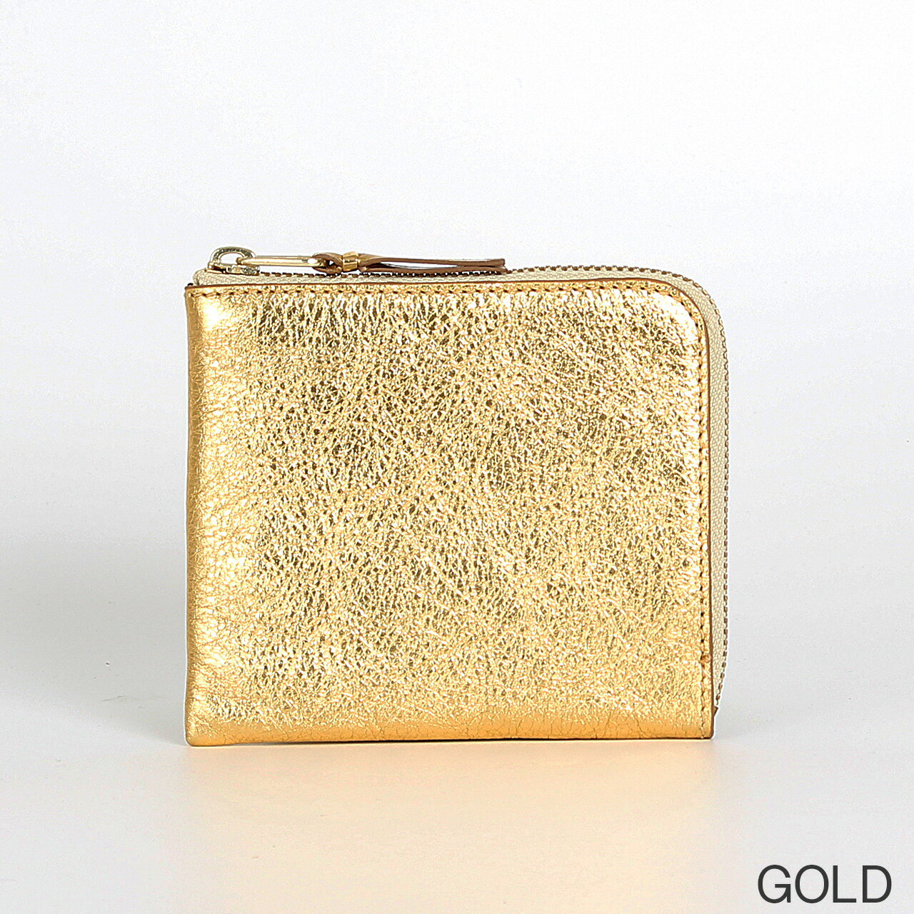 コムデギャルソン COMME DES GARCONS 財布 L字ファスナー財布/コインケース GOLD L...