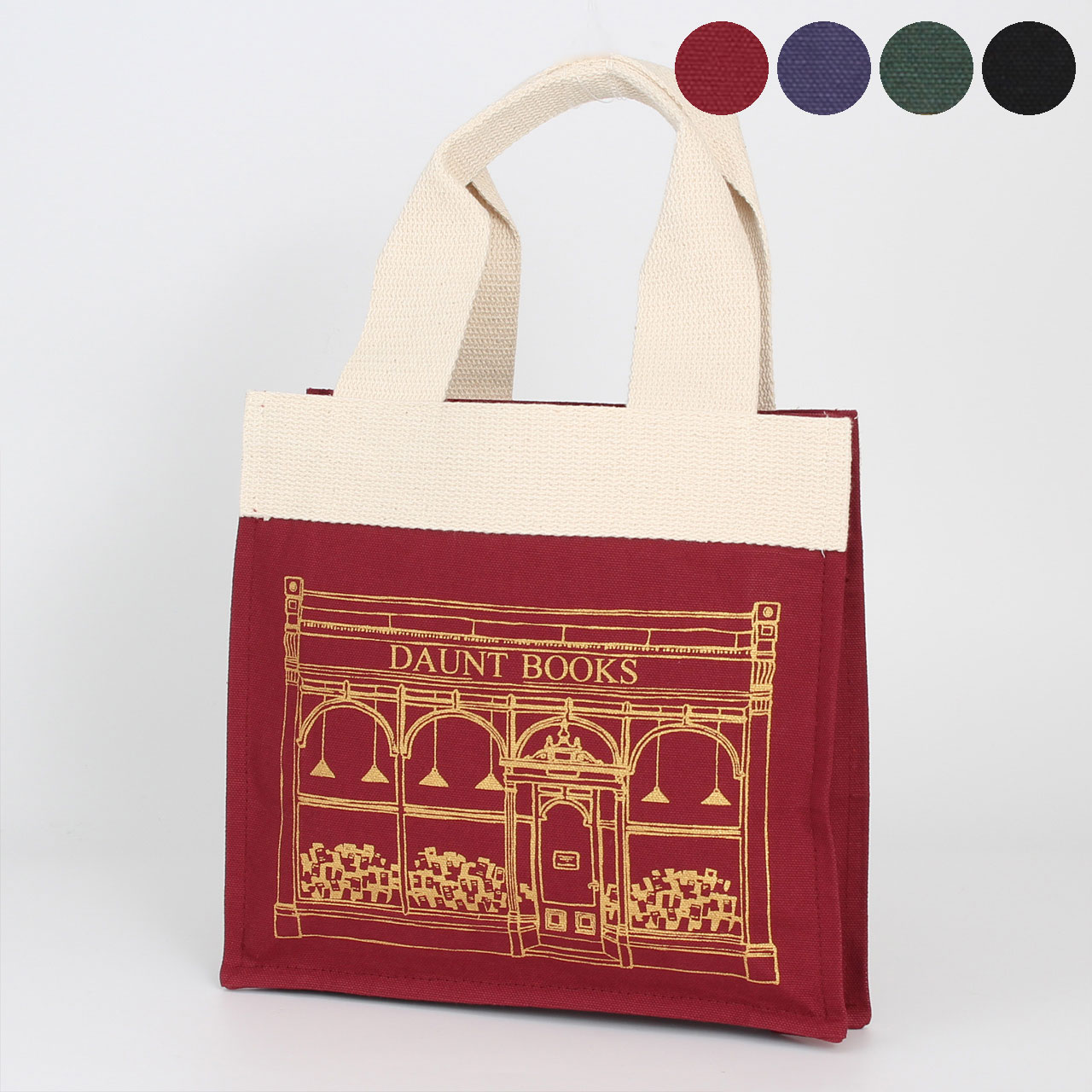 Rakuten - 【ポイント3倍】イギリス エコバッグ ECO BAG バッグ トートバッグ DAUNT BOOKS MINI METALLIC CANVAS BAG レディース メンズ ドーント・ブックス ダウント・ブックス ドウント・ブックス【サブバッグ】【英国ブランド】