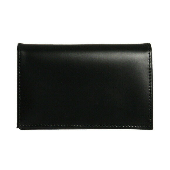 ���åƥ��󥬡� ETTINGER ̾������ʥ����ɥ������� �֥�å� �֥饤�ɥ�쥶�� VISITING CARD CASE ��� BH143J BLACK ...