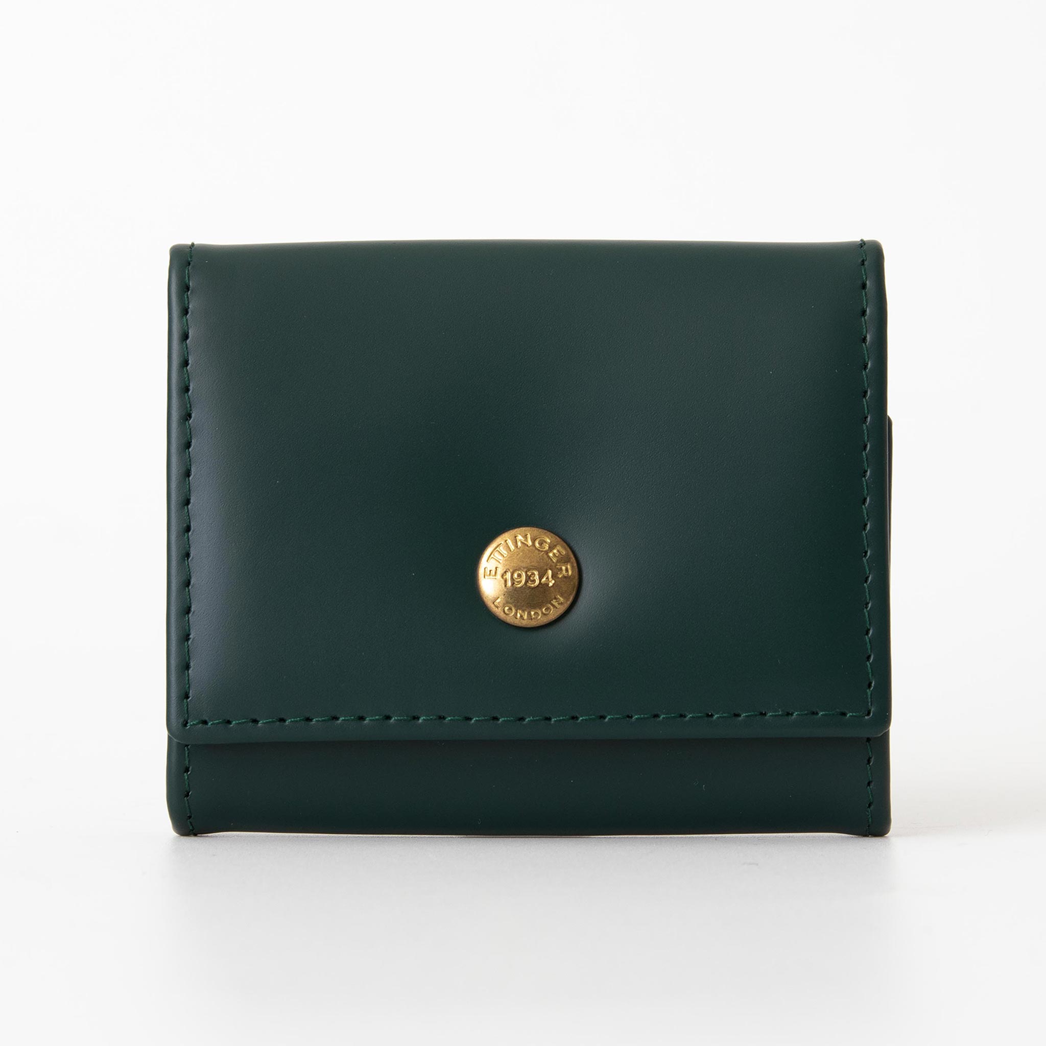 �ڥݥ����5�ܡۥ��åƥ��󥬡� ETTINGER ���� �����󥱡��� ���꡼�� �֥饤�ɥ�쥶�� COIN PURSE ��� BH145JR GREEN BR...