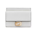 フェンディ FENDI 財布 レディース カードケース/コインケース BAGUETTE CARD HOLDER [バゲット カードケース] 8M0423 AAJD F0QVL WHITE【ミニ財布】