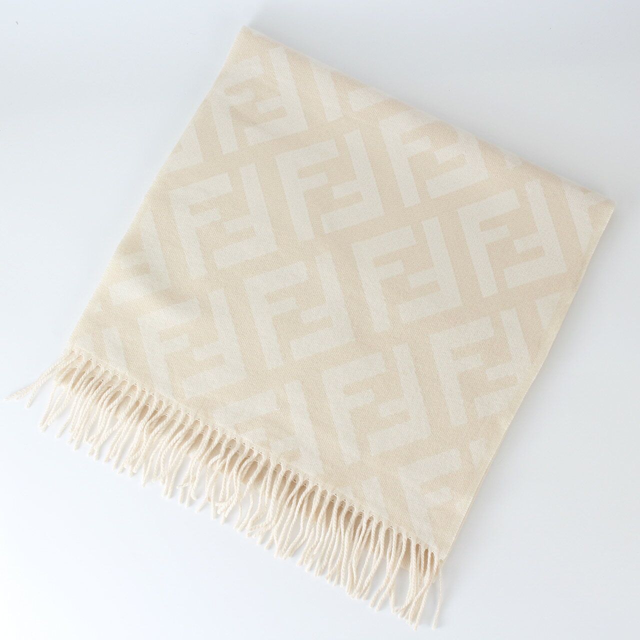 FENDI - フェンディ FENDI マフラー FF CASHMERE SCARF [FFカシミア マフラー] レディース FXT260 A8RS