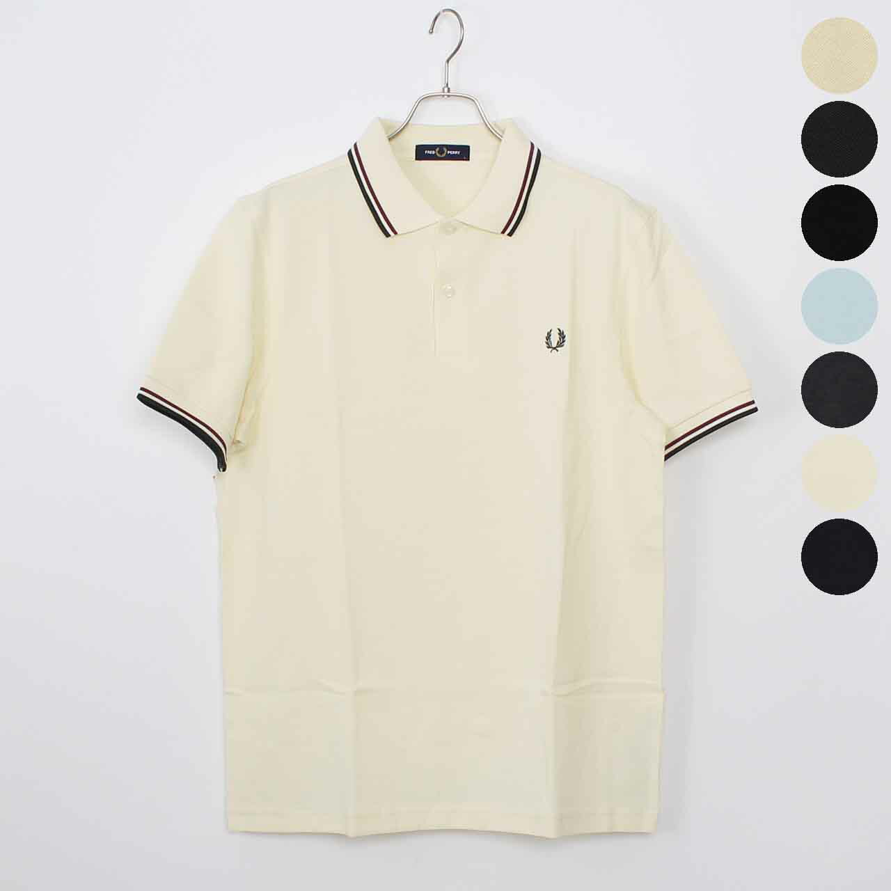 フレッドペリー FRED PERRY 半袖ポロシャツ THE TWIN TIPPED FRED PERRY SHIRT [ツインティップ フレッドペリーシャツ] メンズ レディース M3600【英国ブランド】