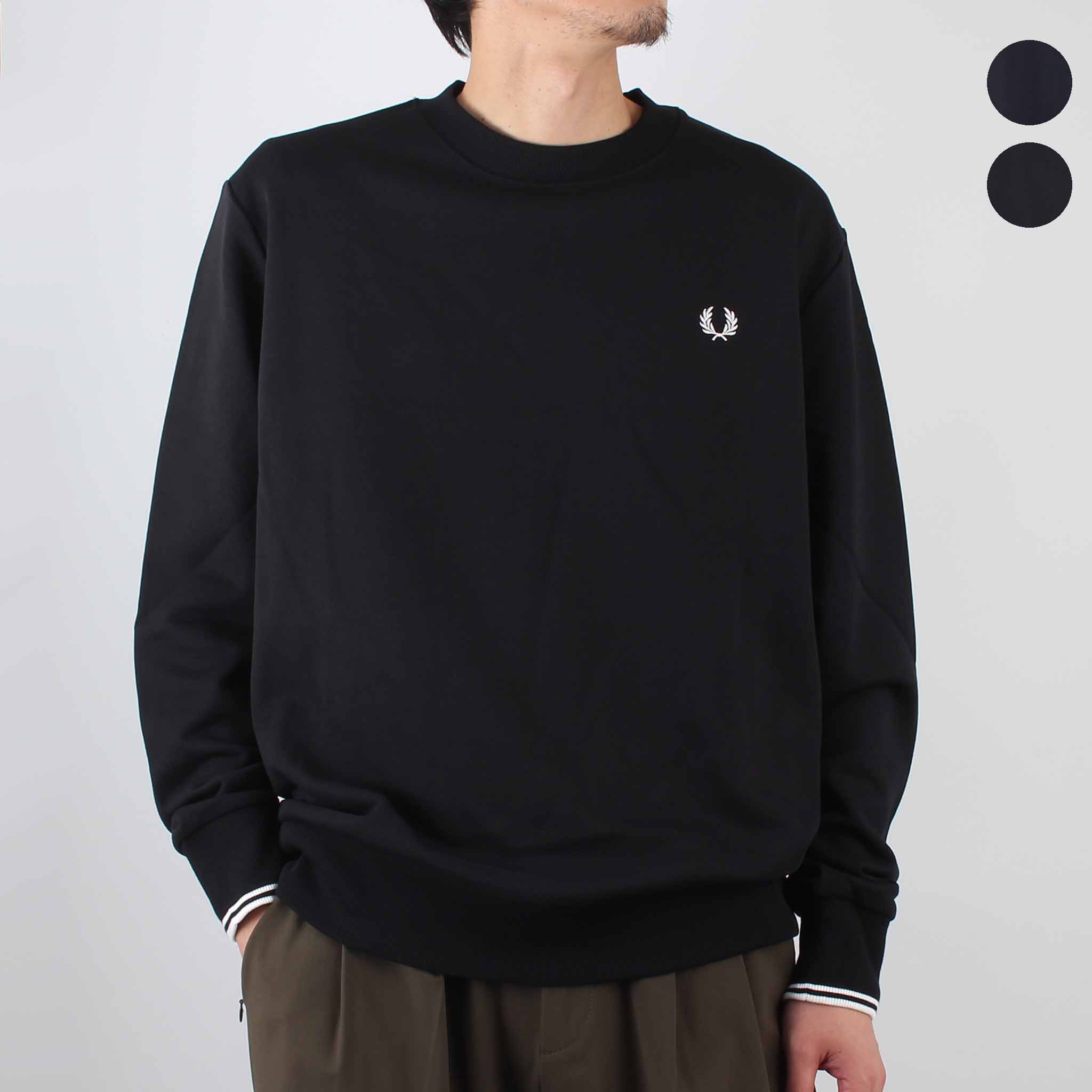 Rakuten - フレッドペリー FRED PERRY スウェット CREW NECK SWEATSHIRT メンズ M7535【英国ブランド】