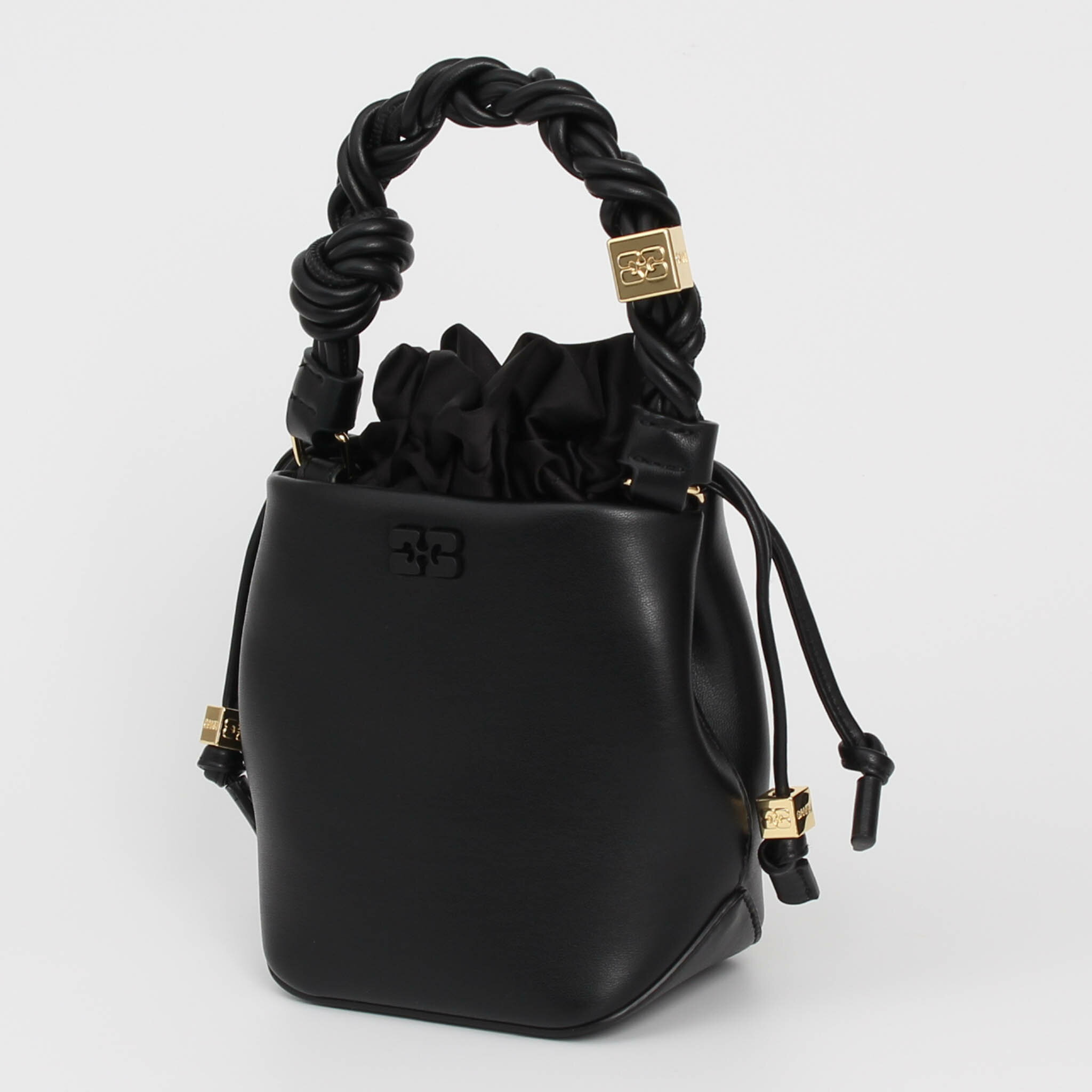 Rakuten - 【ポイント3倍＆1000円クーポン】ガニー GANNI バッグ 2WAYハンド/ショルダーバッグ GANNI BOU BUCKET MINI レディース A6800