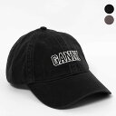 ガニー GANNI 帽子 キャップ LOGO CAP レディース A6300 / A6302