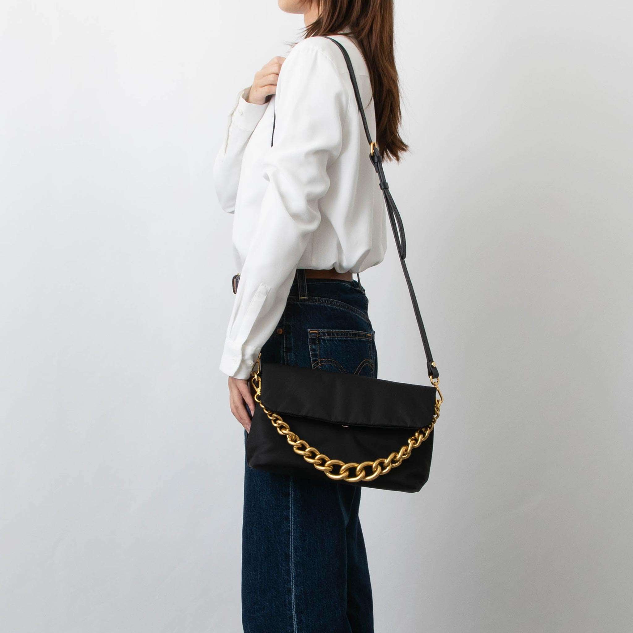 ジャンニキアリーニ GIANNI CHIARINI ジャンニキャリーニ バッグ レディース 3WAYハンド/ショルダー/クラッチバッグ LARA SHOULDER BAG BS 10030 NYL-GRN [全3色]