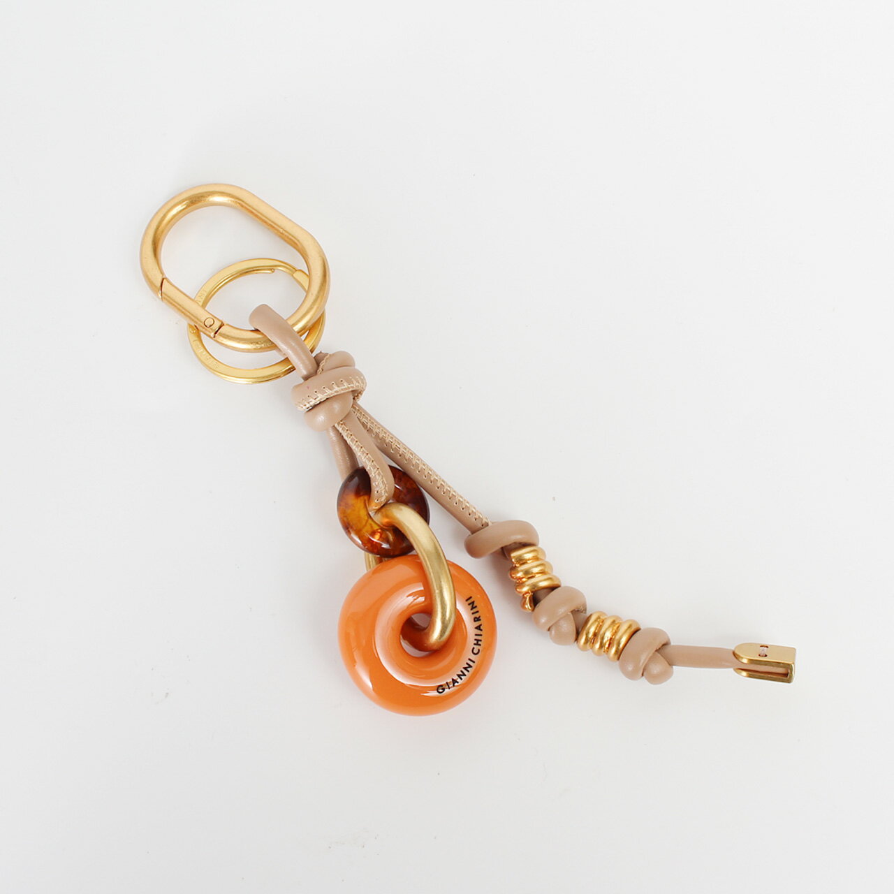 Rakuten - 【ポイント3倍】ジャンニキアリーニ GIANNI CHIARINI ジャンニキャリーニ キーリング CHARMS TRIS BAG CHARM レディース PC RESIN DONUT 08 PU-CHRM