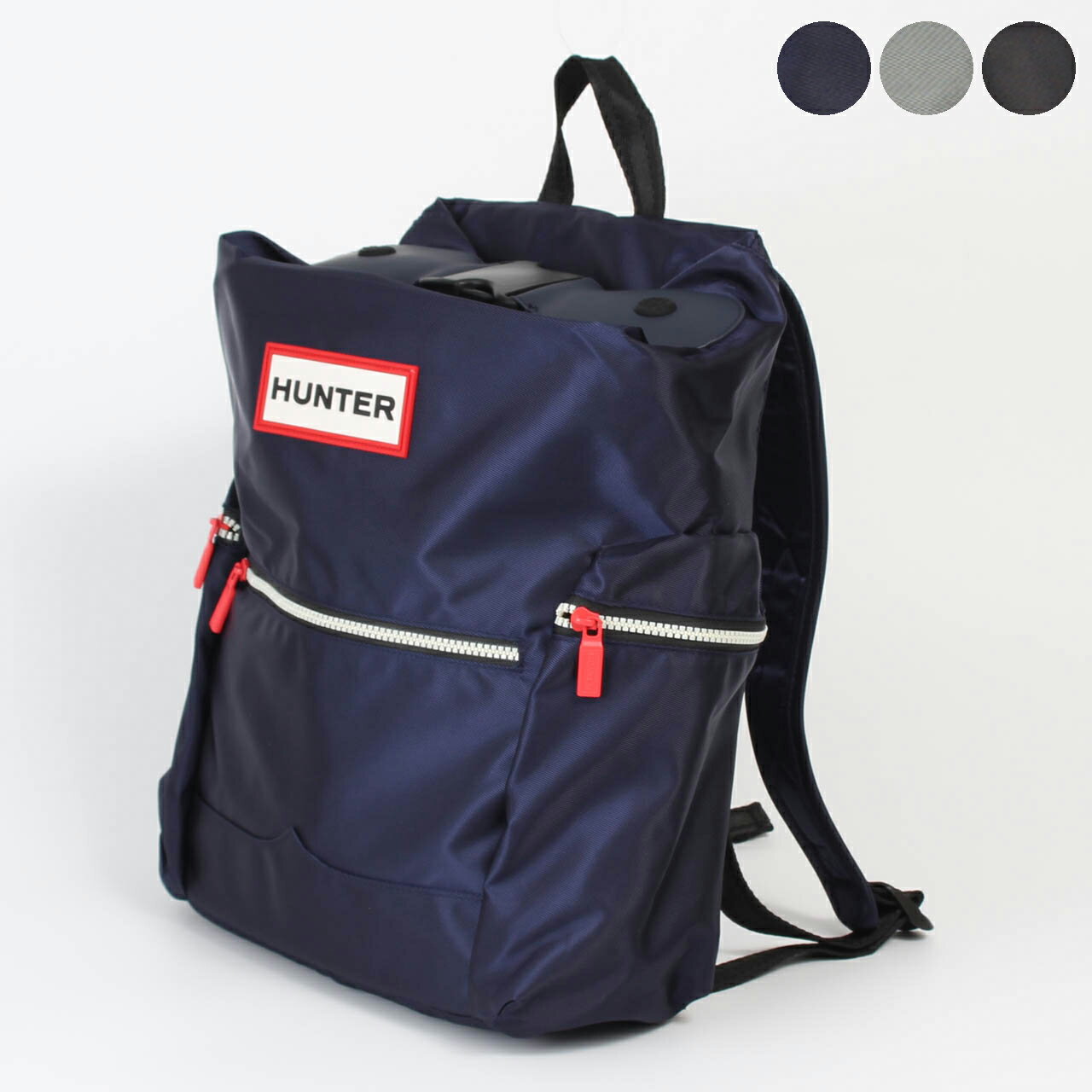 Rakuten - ハンター HUNTER バッグ バックパック NYLON LARGE TOPCLIP BACKPACK メンズ レディース UBB6017ACD【レイングッズ】【A4】【英国ブランド】
