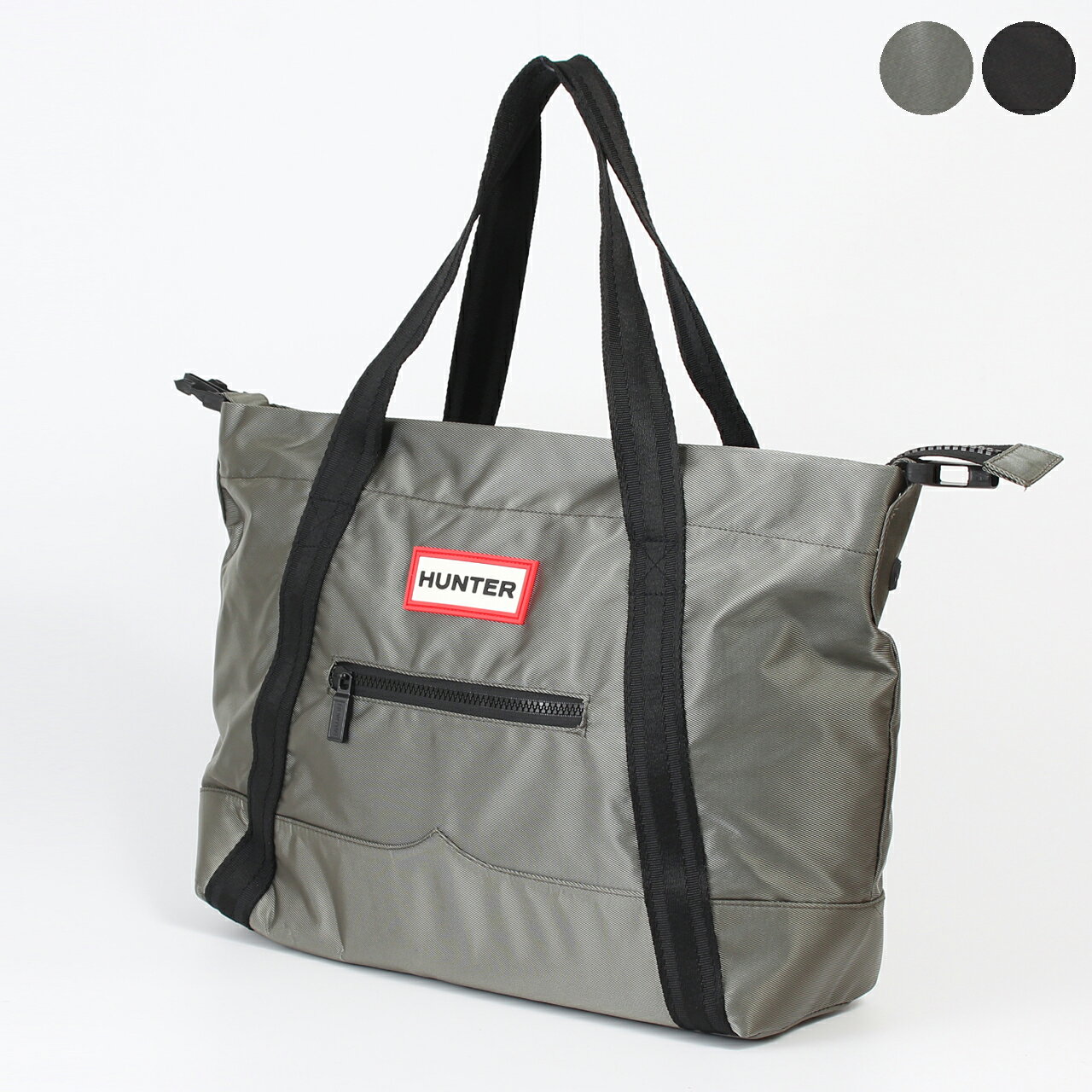 Rakuten - ハンター HUNTER バッグ 2WAYトート/ショルダーバッグ NYLON MIDI TOPCLIP TOTE メンズ レディース UBS1201KBM【レイングッズ】【英国ブランド】