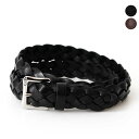 ジェイアンドエムデヴィッドソン J&M DAVIDSON メッシュベルト ENVELOPE BUCKLE 25MM WIDE PLAITED BELT [エンベ...