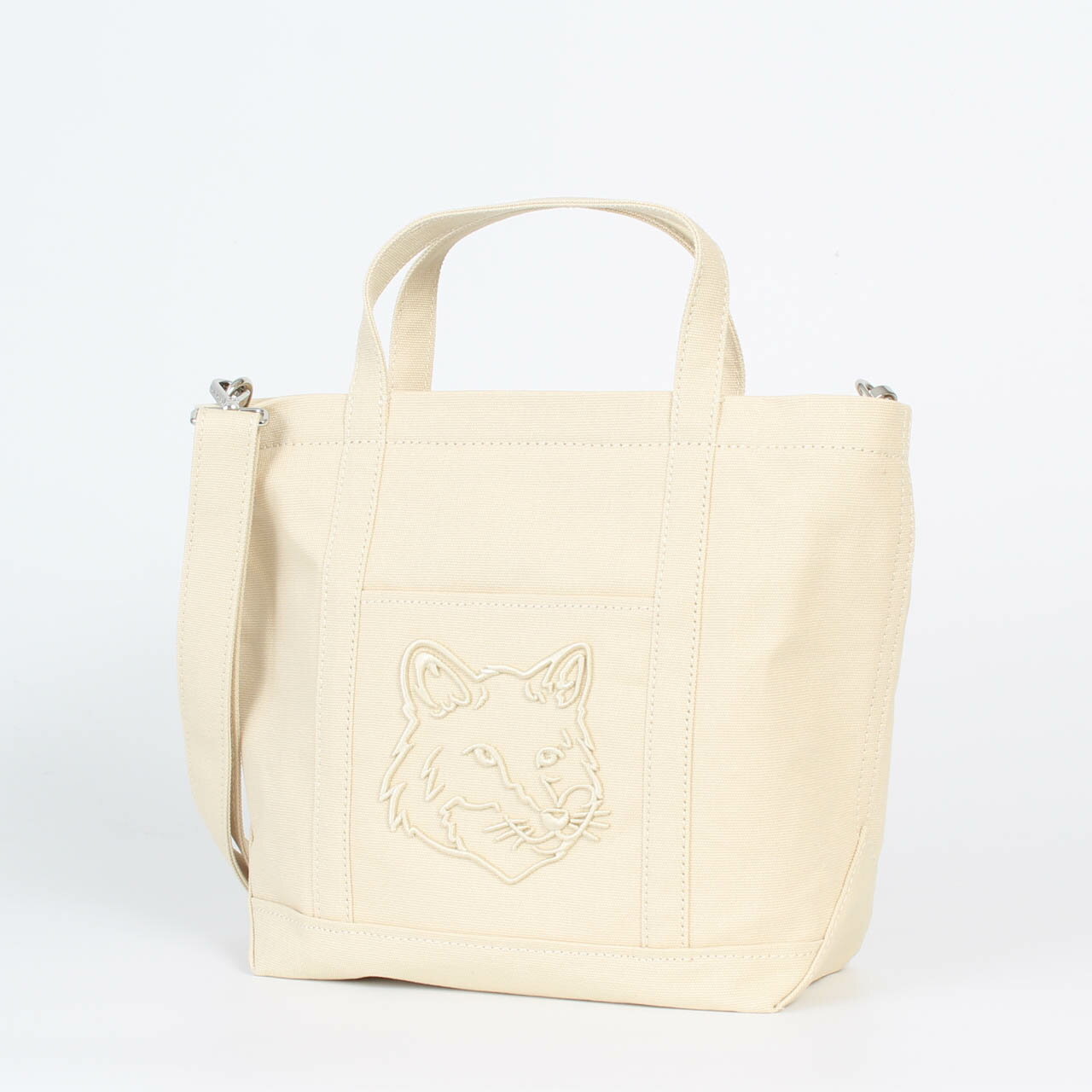 Rakuten - メゾン キツネ MAISON KITSUNE バッグ 2WAYトート/ショルダーバッグ FOX HEAD SMALL TOTE レディース メンズ LW05103 WW0107