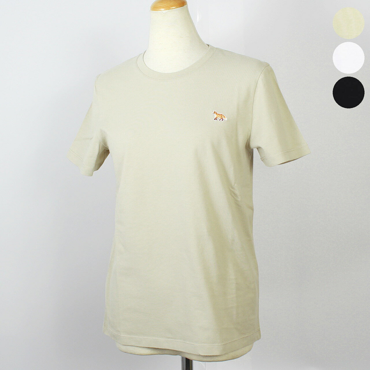 Rakuten - メゾン キツネ MAISON KITSUNE 半袖Tシャツ MAISON KITSUNE HANDWRITING COMFORT TEE-SHIRT レディース PW00114 KJ0119
