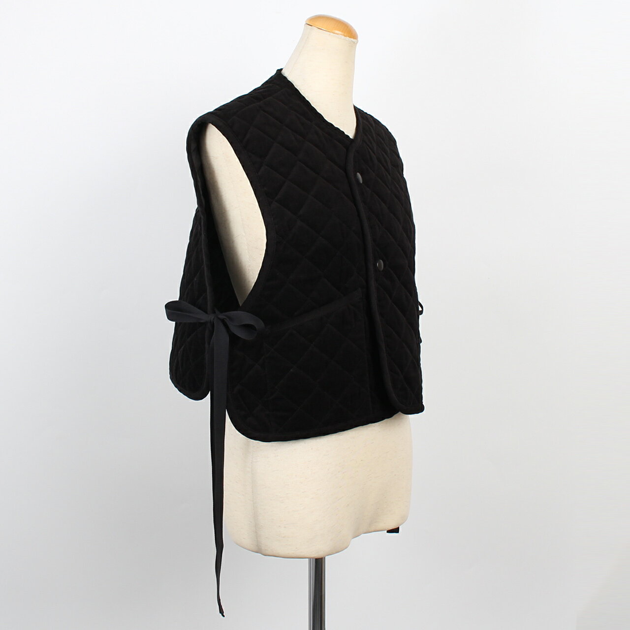Rakuten - 【ポイント3倍】ラベンハム LAVENHAM キルティングベスト CLASSIC VELVET DB THORNHAM [ベルベット ソーンハム ジレ] レディース LV12133【英国ブランド】