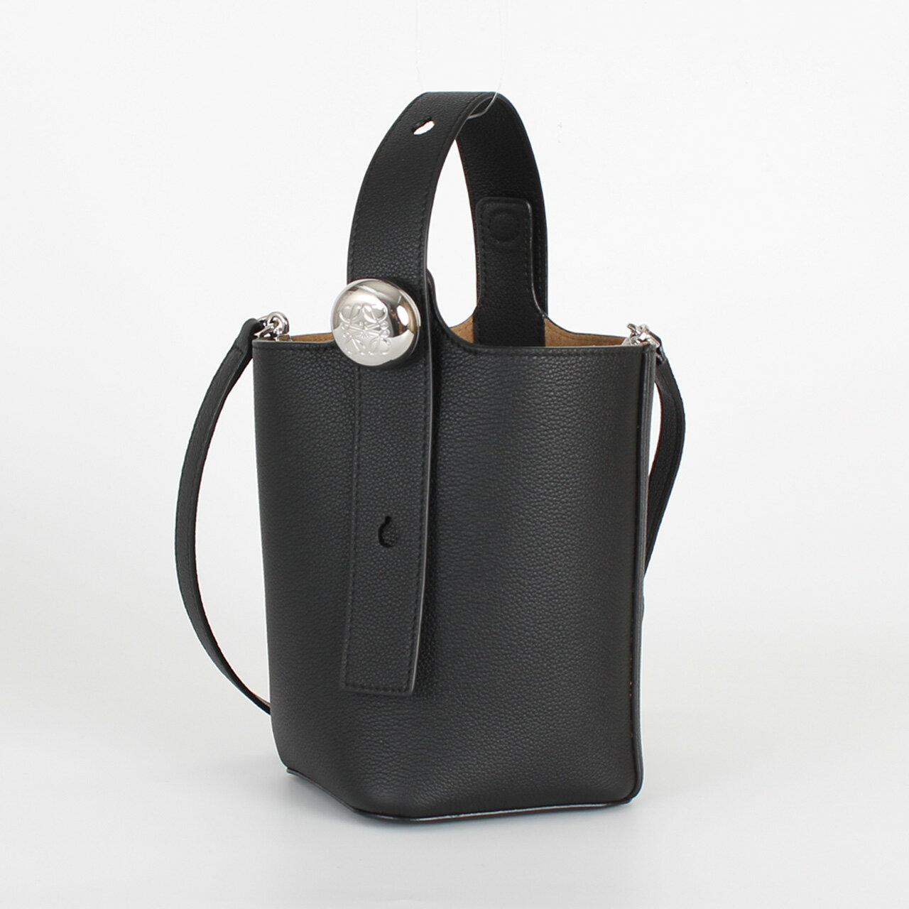 ロエベ LOEWE バッグ 2WAYハンド/ショルダーバッグ PEBBLE BUCKET MINI [ぺブル バケット ミニ] レディース AANBBBMX31 SOFT GRAINED CALF