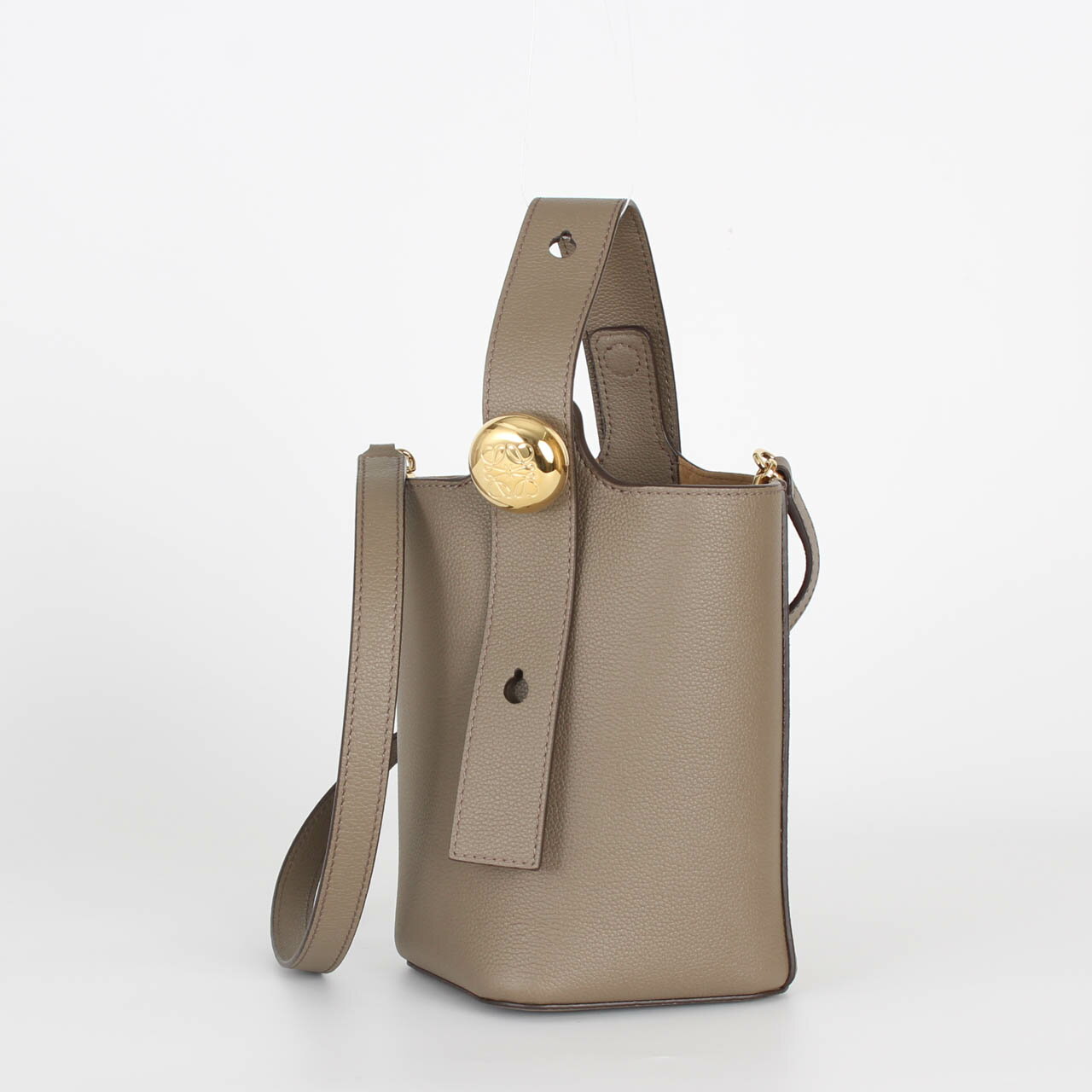 ロエベ LOEWE バッグ 2WAYハンド/ショルダーバッグ PEBBLE BUCKET MINI [ぺブル バケット ミニ] レディース AANBBBMX31 SOFT GRAINED CALF