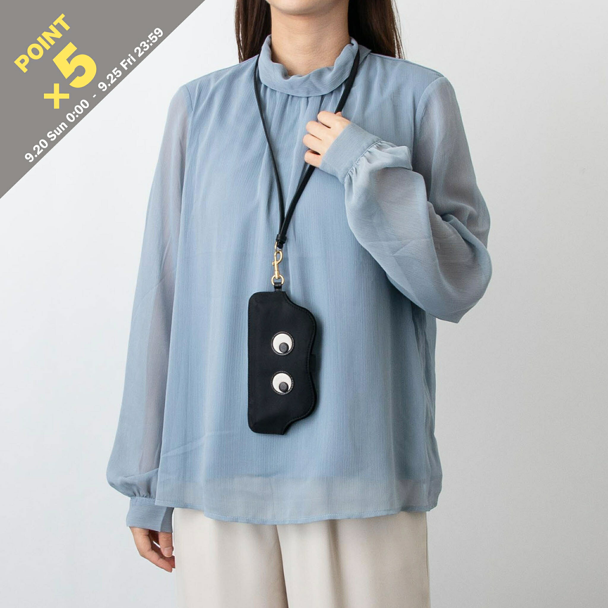 【ポイント5倍】アニヤハインドマーチ ANYA HINDMARCH サングラスケース EYES SUNGLASSES HOLDER [アイズ サングラス ホルダー] レディース 5050925180283 ECONYL REGENERATED NYLON【英国ブランド】