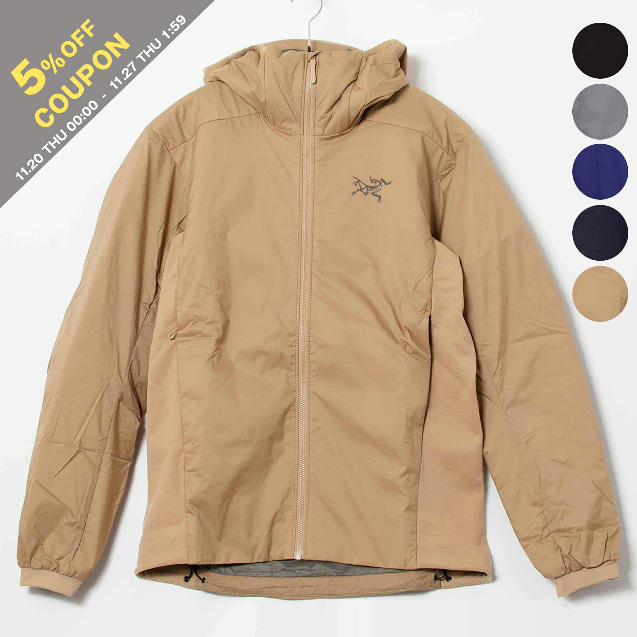 【5%OFFクーポン対象】アークテリクス ARC'TERYX マウンテンパーカー ATOM HOODY [アトム フーディ] メンズ X000009556