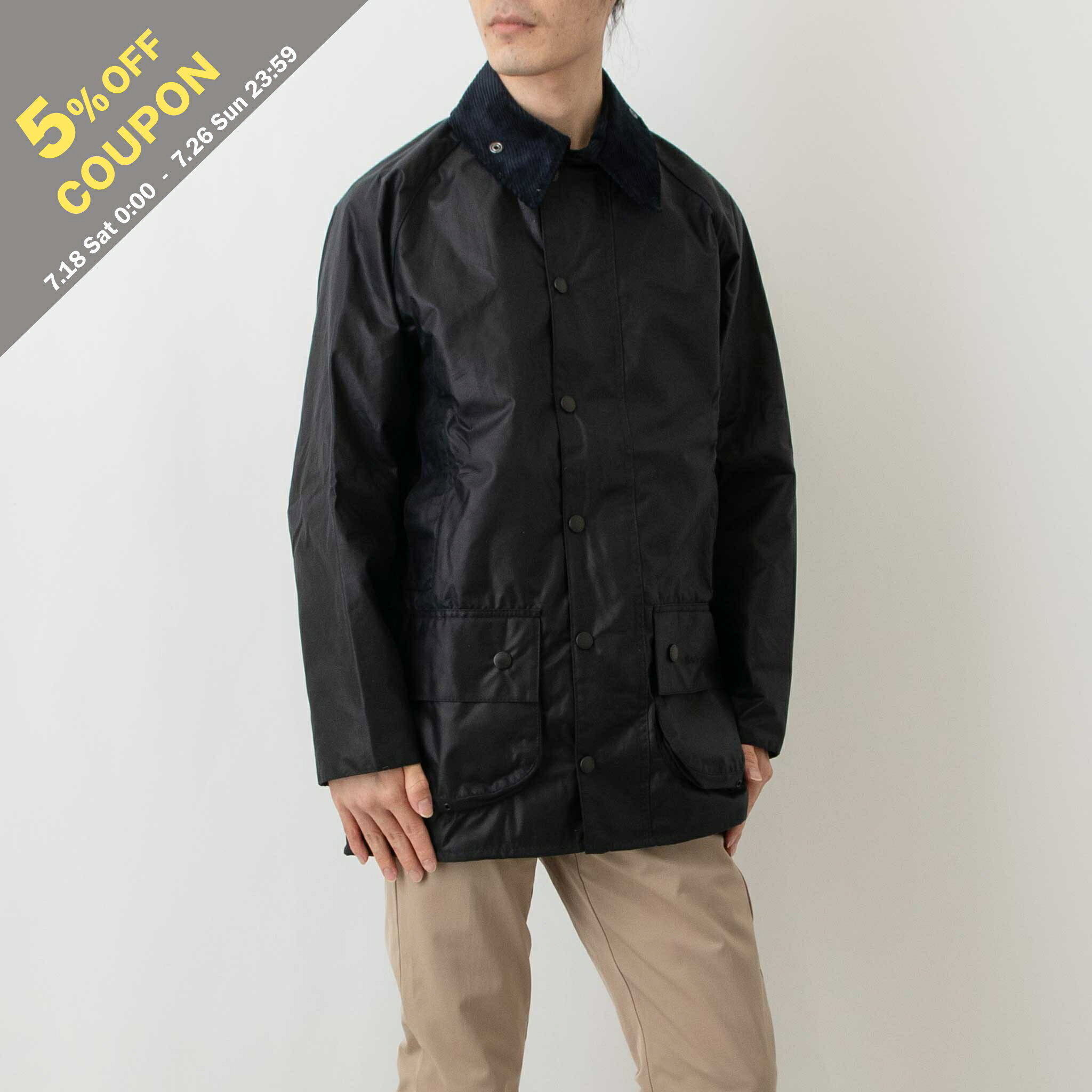 バブアー BARBOUR アウター オイルドコットンジャケット BEAUFORT WAX JACKET  メンズ MWX0017 NY91 NAVY