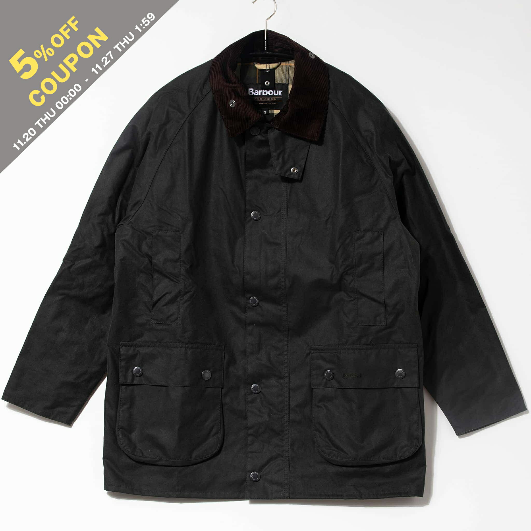 【5%OFFクーポン対象】バブアー BARBOUR アウター オイルドコットンジャケット BEAUDALE WAX JACKET MWX2358 メンズ【レイングッズ】【英国ブランド】