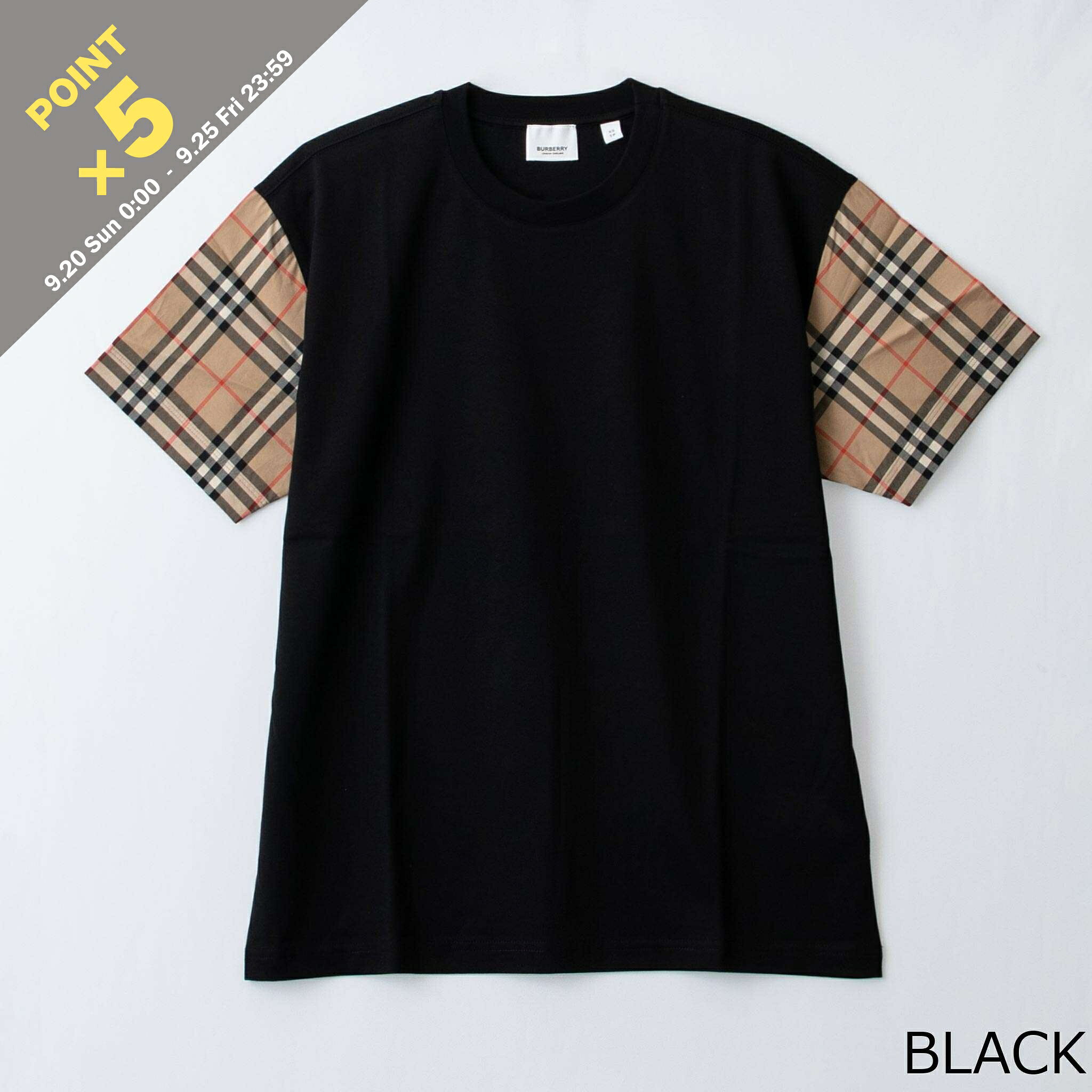【ポイント5倍】バーバリー BURBERRY レディース 半袖Tシャツ CARRICK CHK SLV:121048