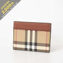 【2,000円クーポン対象】バーバリー BURBERRY カードケース SANDON 80944261 DFC:155142 レディース