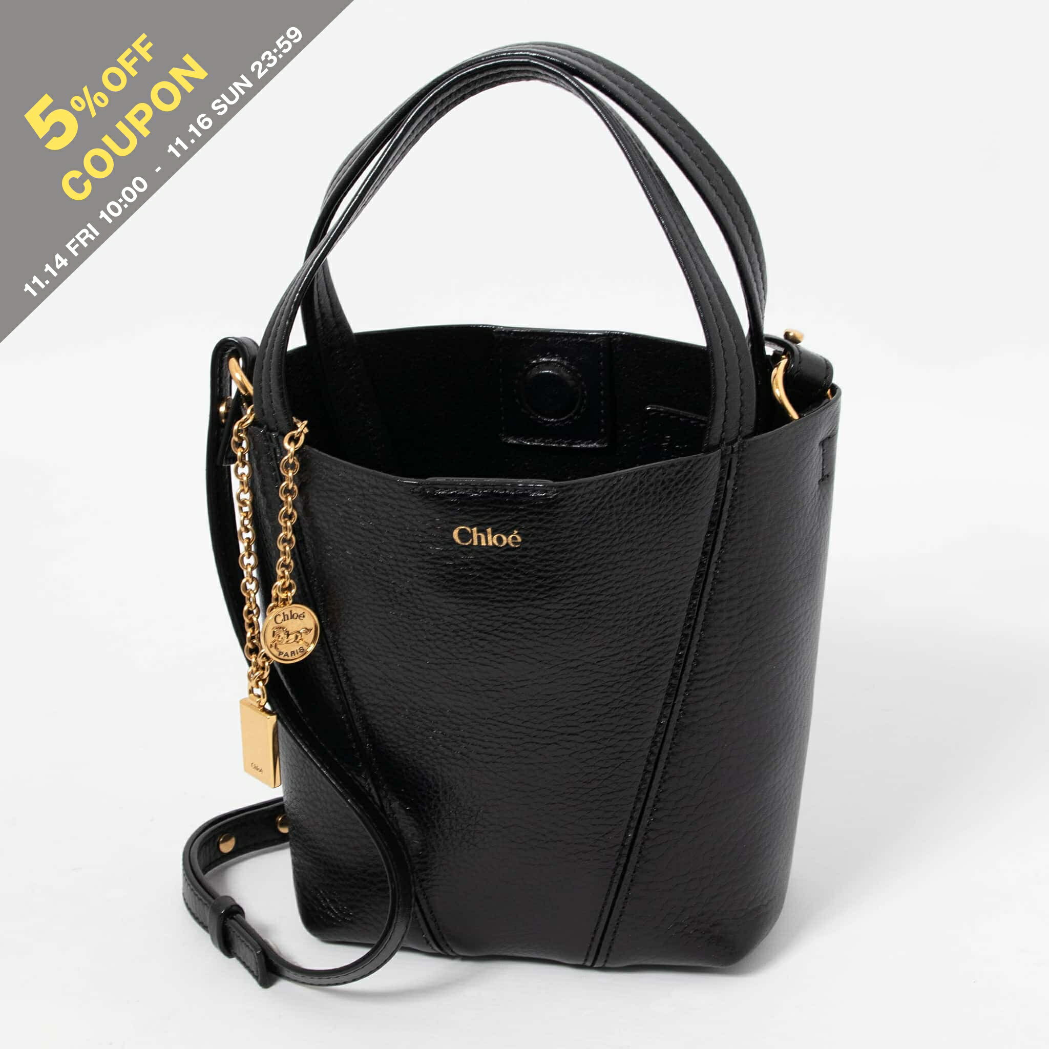 5OFFݥоݡۥ CHLOE Хå 2WAYȡ/Хå CHLOE SPIN SMALL TOTE BAG [ ԥ ⡼ȡȥХå] ǥ CH25SS812 N84