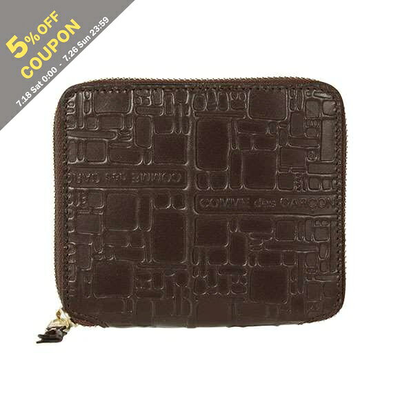 【5%OFFクーポン対象】コムデギャルソン COMME DES GARCONS 財布 二つ折り財布 EMB...