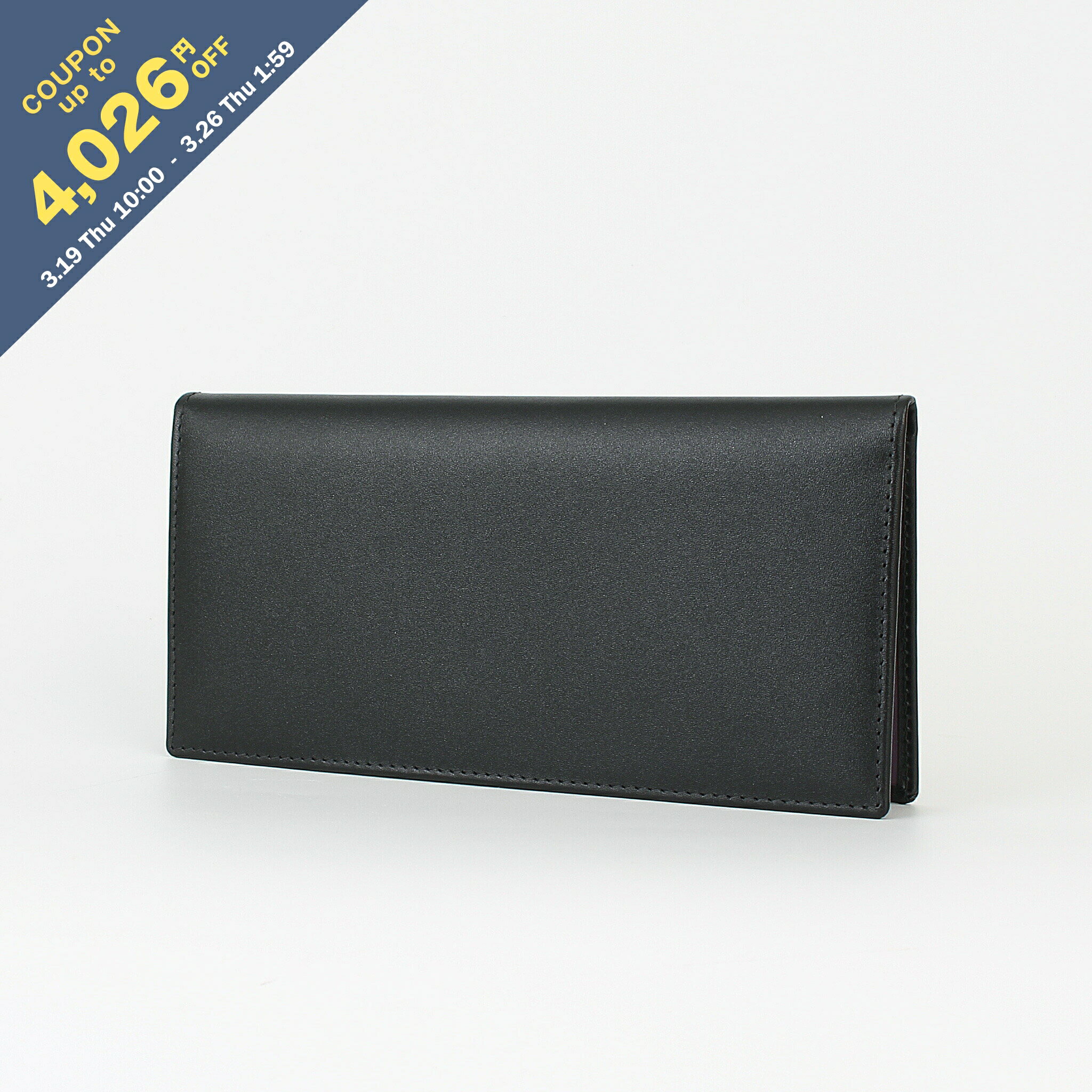 【最大4,026円クーポン】エッティンガー ETTINGER 財布 長財布（小銭入れ付き） ブラック/パープル LONG WALLET WITH ZIP POCKET メンズ ST953AEJR BLACK/PURPLE PURPLE/STERLING COLLECTION【英国ブランド】