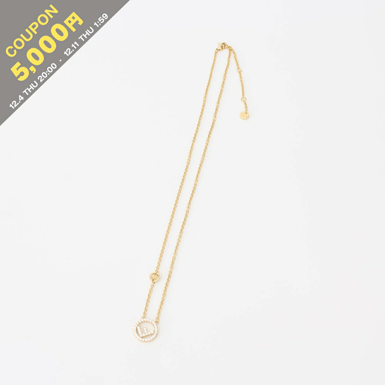 楽天on the corner【5,000円クーポン対象】フェンディ FENDI ネックレス F IS FENDI NECKLACE [エフ イズ フェンディ ネックレス] レディース 8AL064 ATEP