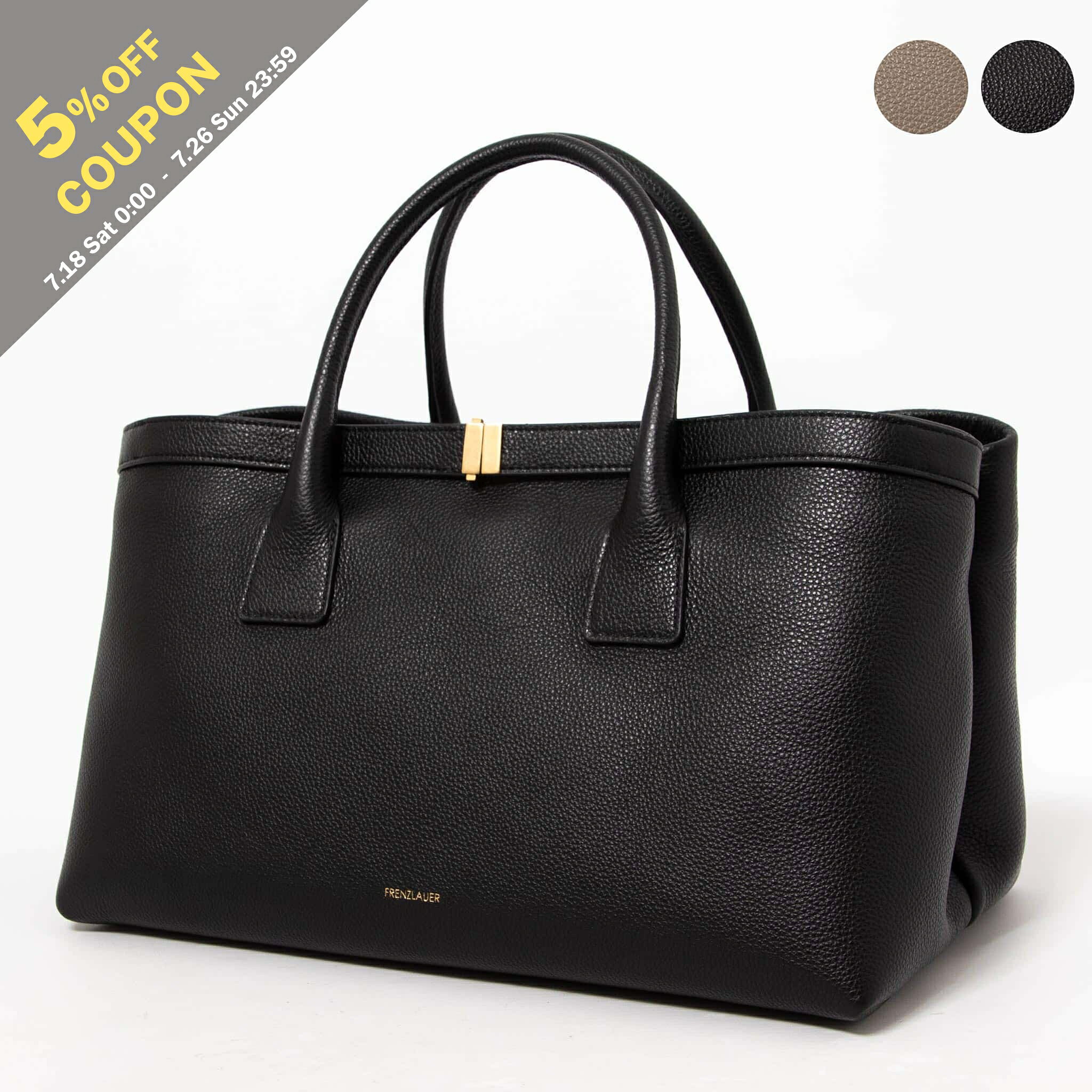 フランツロアー FRENZLAUER バッグ ハンドバッグ GRETA BAG GRAINED HANDLE BAG レディース