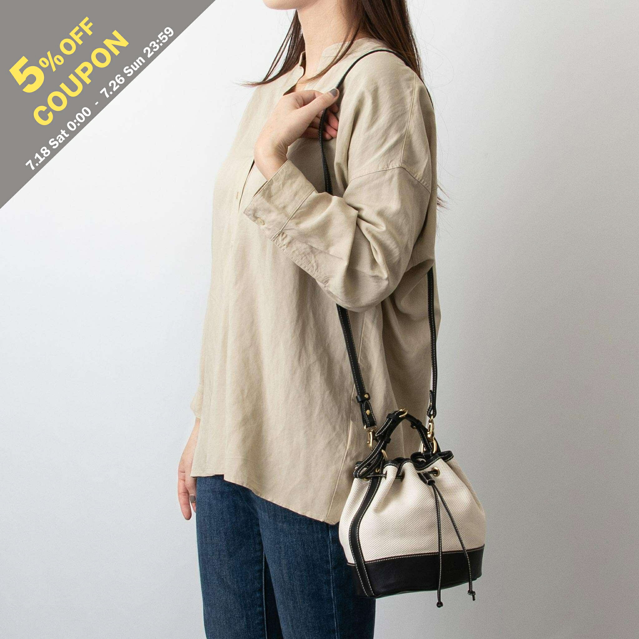 イルビゾンテ IL BISONTE バッグ レディース 2WAYハンド/ショルダーバッグ MARINI BUCKET BAG BBU031 TCV005