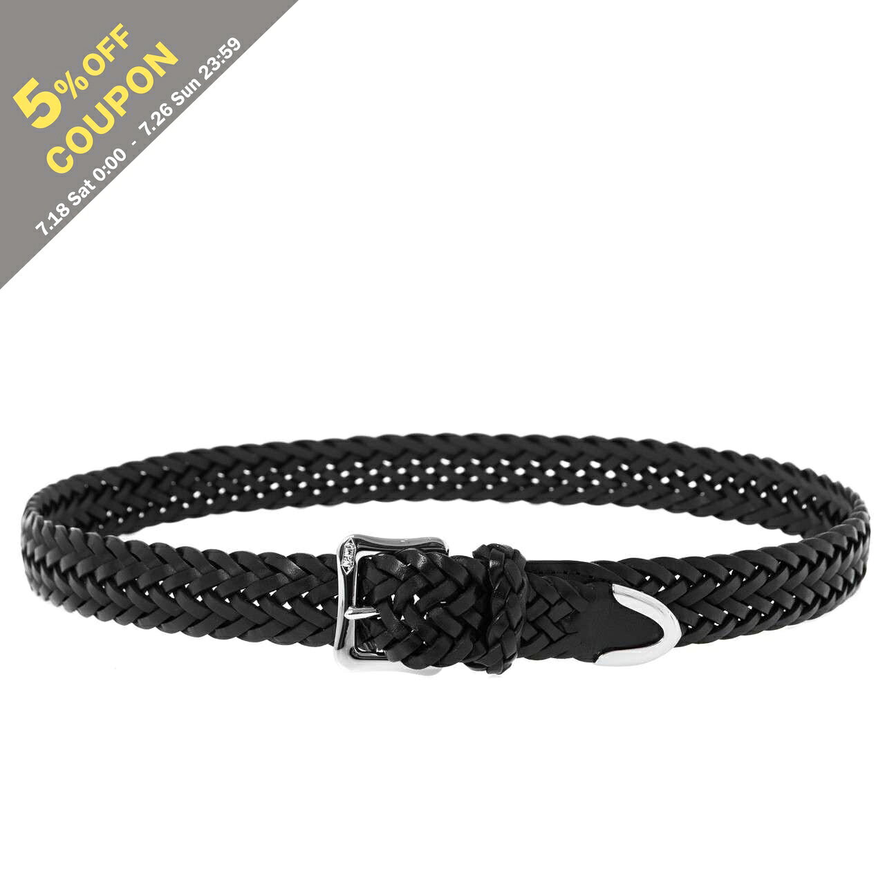 ジェイアンドエムデヴィッドソン J&M DAVIDSON メッシュベルト ENVELOPE BUCKLE TIP END 25MM LEATHER BELT  レディース メンズ BENT-0TP-AN25
