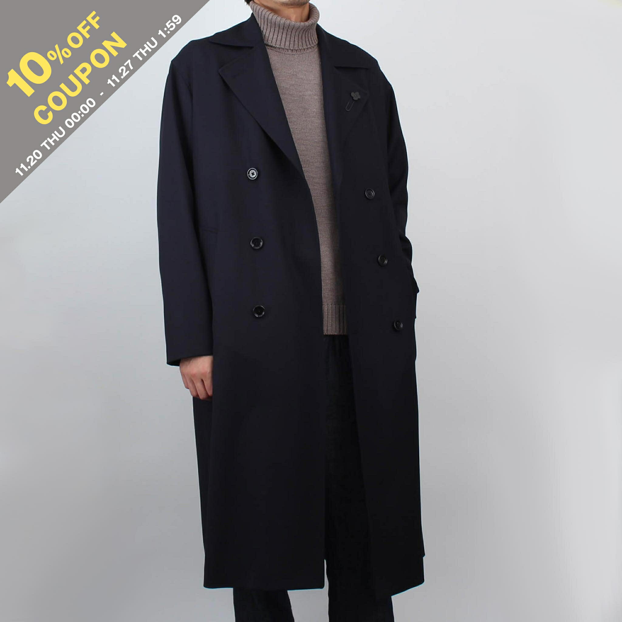 【10%OFFクーポン対象】ラルディーニ LARDINI トレンチコート AAADRIEL メンズ AAIF65426