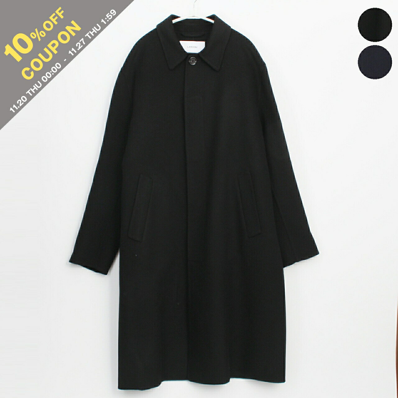 【10%OFFクーポン対象】ラルディーニ LARDINI コート AAPIERRE [ダブルフェイスビーバー バルカラーコート] メンズ AAC65632 200MA