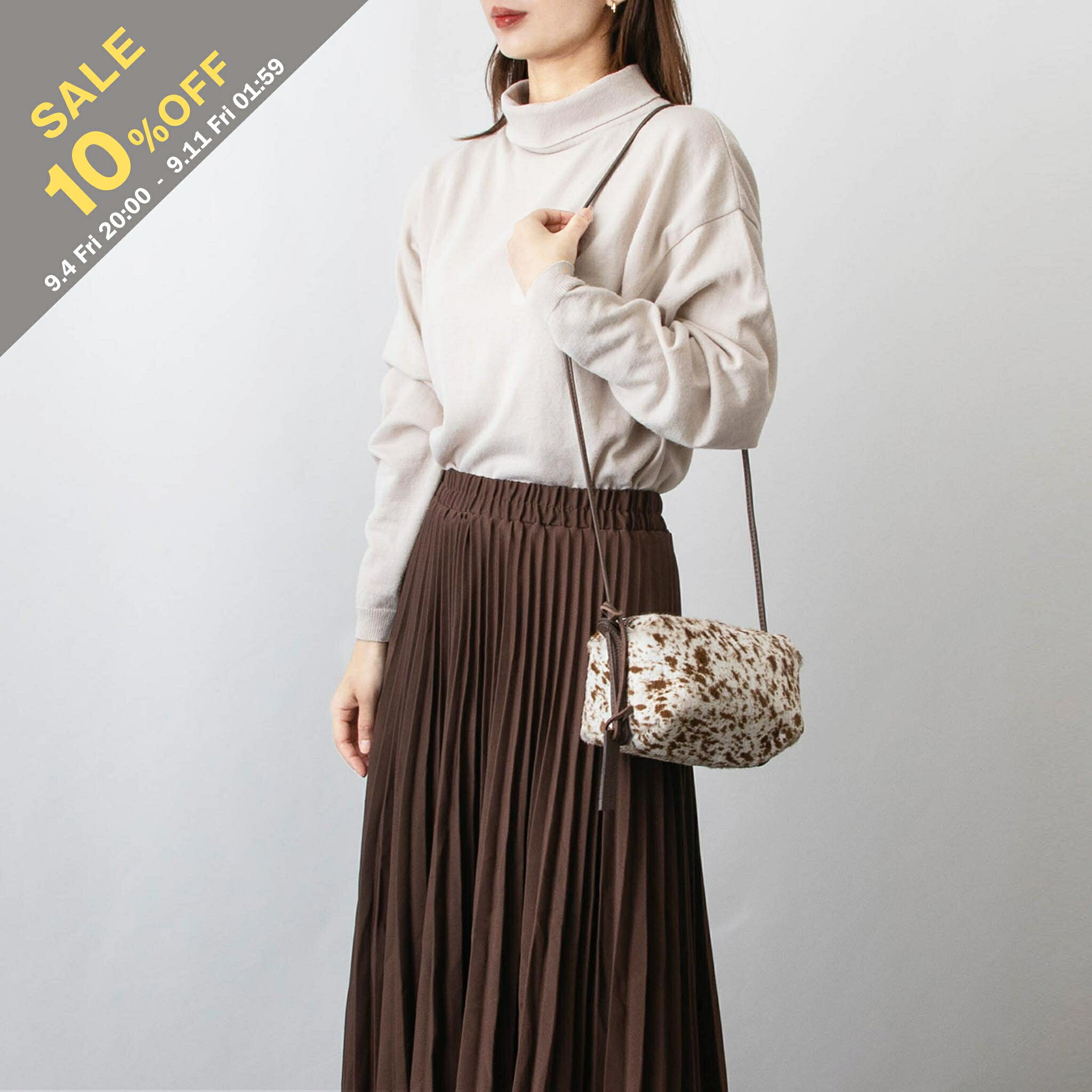 【10%OFFセール】マルコマージ MARCO MASI バッグ レディース ショルダーバッグ SHOULDER BAG 3083 PELO ZEBRA [ハラコ] [全2色]