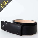 【3000円クーポン対象】メゾンマルジェラ MAISON MARGIELA ベルト FOUR STITCHES LEATHER BELT 40MM [4ステッチ...