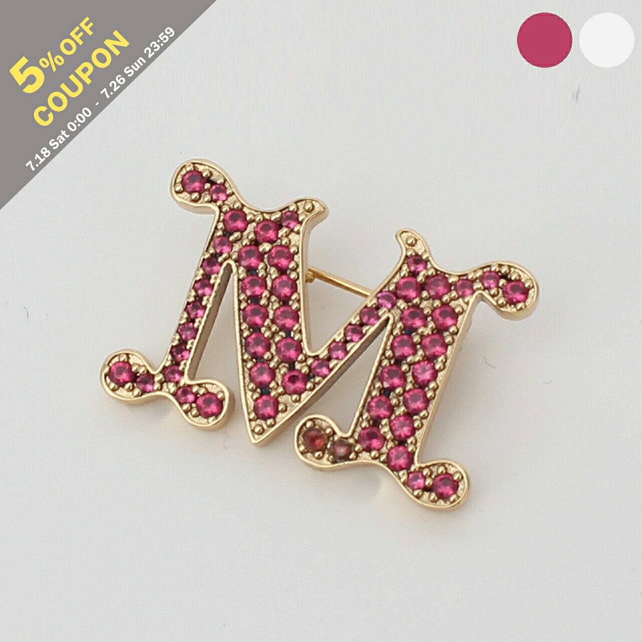 マックスマーラ MAX MARA ブローチ ACCESSORI MXAFACELLA  レディース 14751021