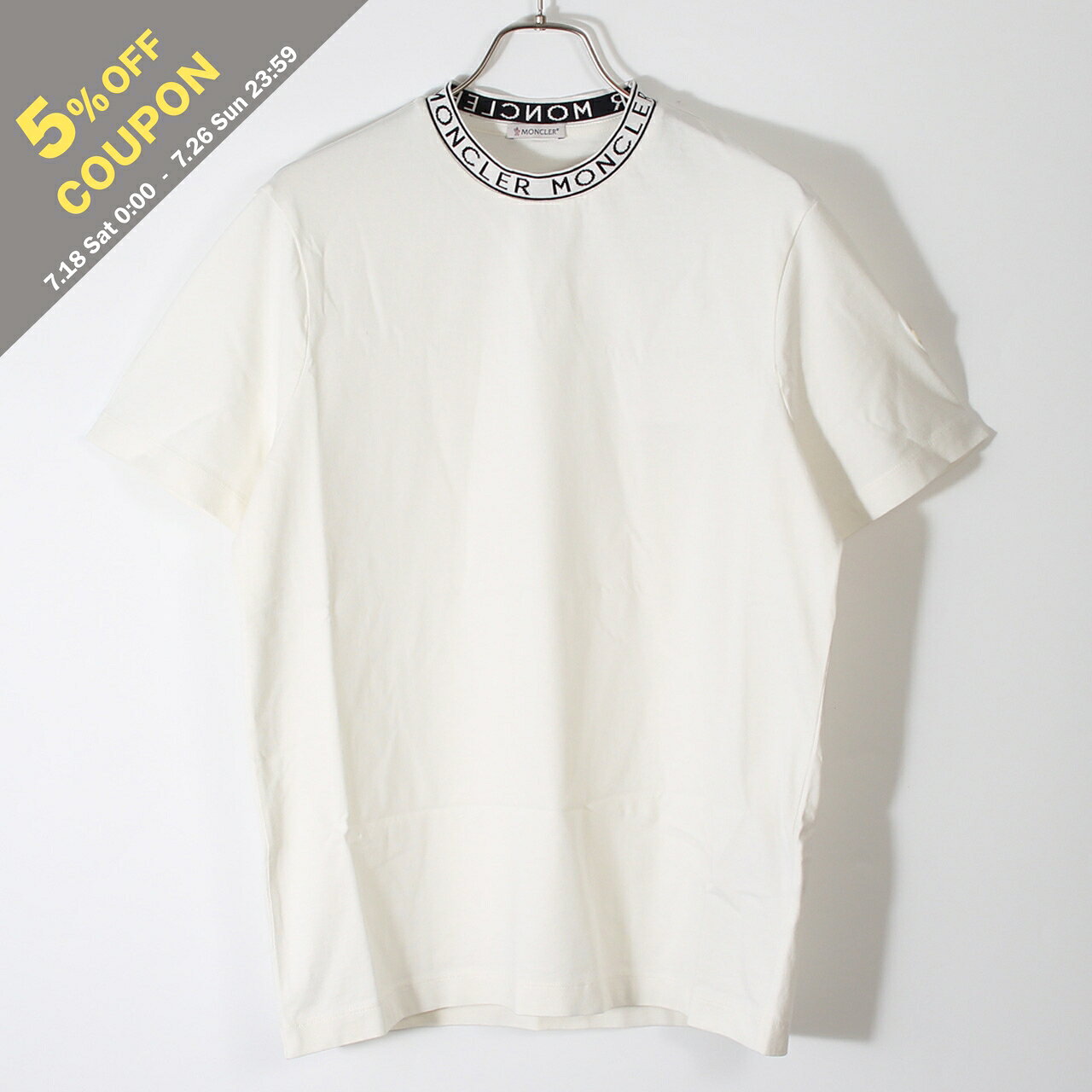 モンクレール MONCLER 半袖Tシャツ LOGO-TRIMMED COTTON T-SHIRT  メンズ L10918C00031 8390T