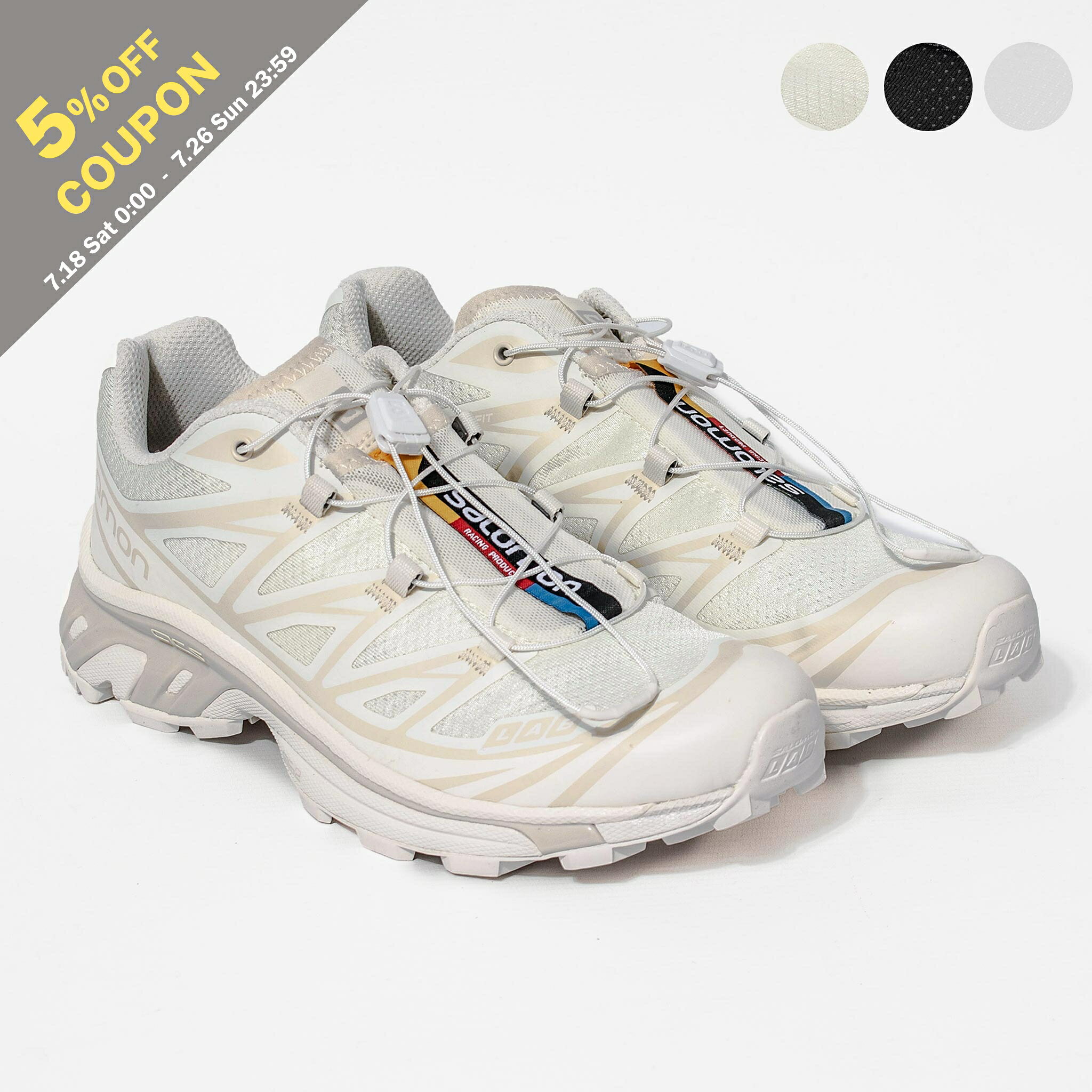 サロモン SALOMON メンズ レディース スニーカー XT-6 UNISEX SPORTSTYLE SHOES  L41086600 / L41252900 / L47445300