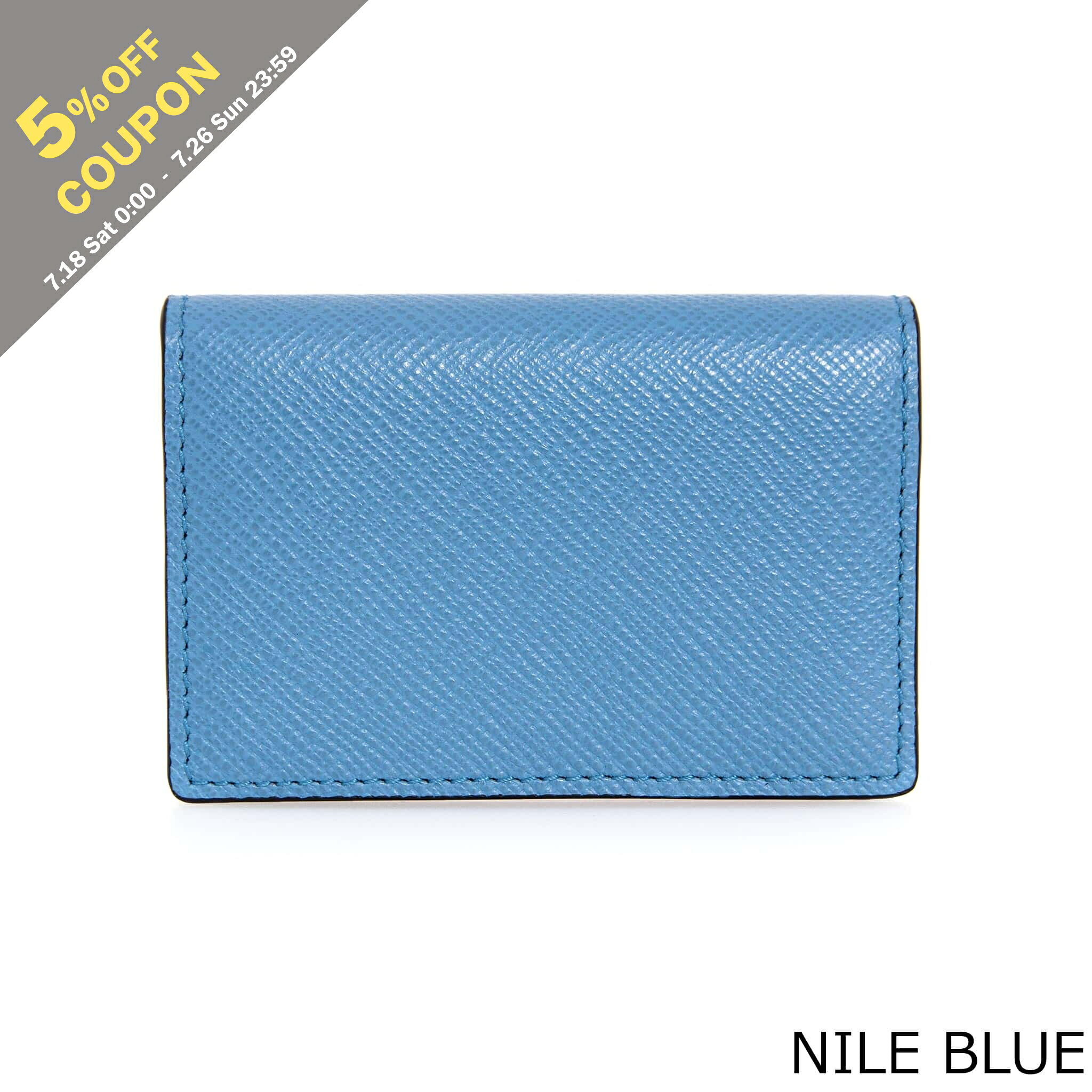 スマイソン SMYTHSON 名刺入れ（カードケース） PANAMA FOLDED CARD CASE WITH SNAP CLOSURE  レディース メンズ
