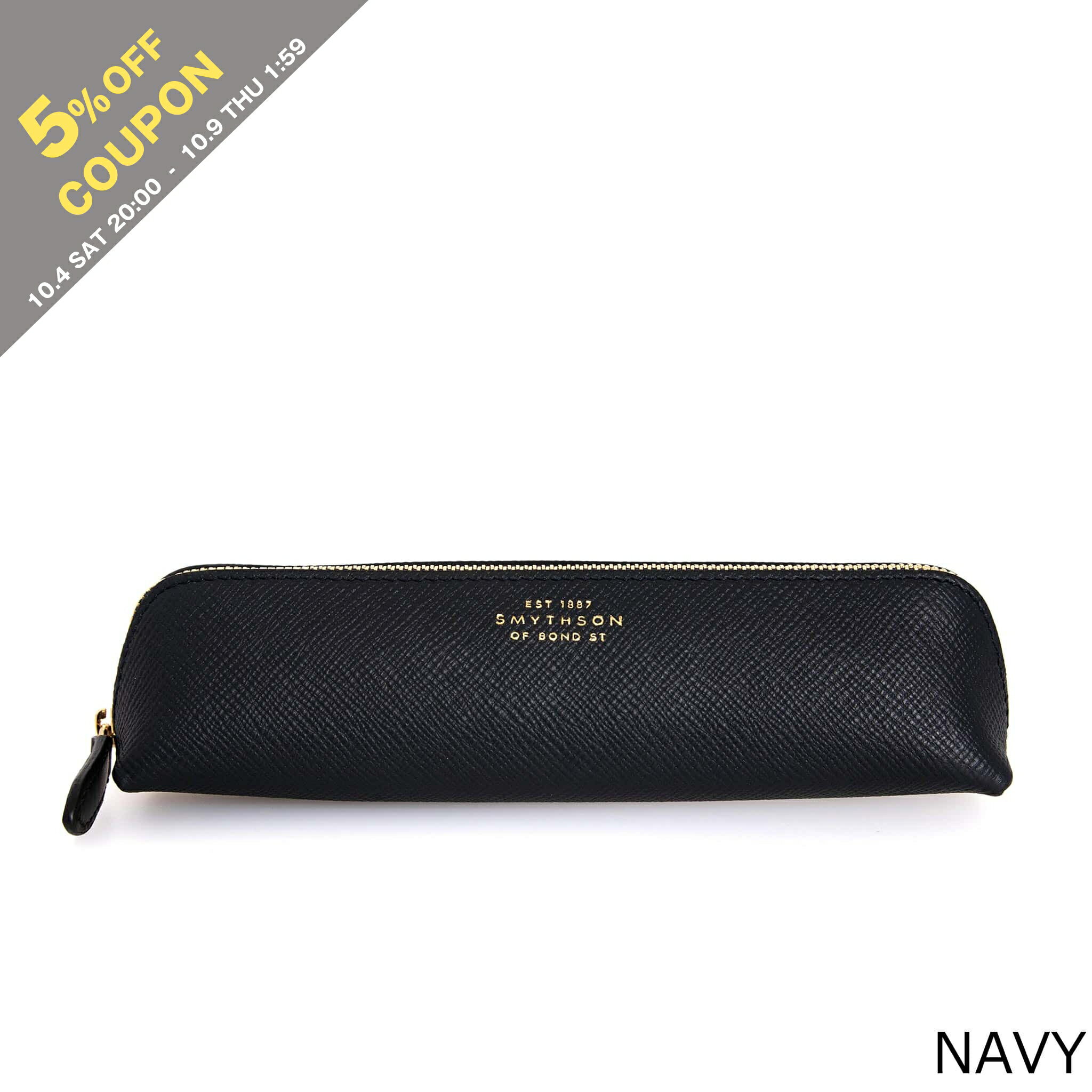 【美品】SMYTHSON/スマイソン/ペンケース/レザー/ブラック 美品】SMYTHSON/スマイソン/ペンケース/レザー/ブラック