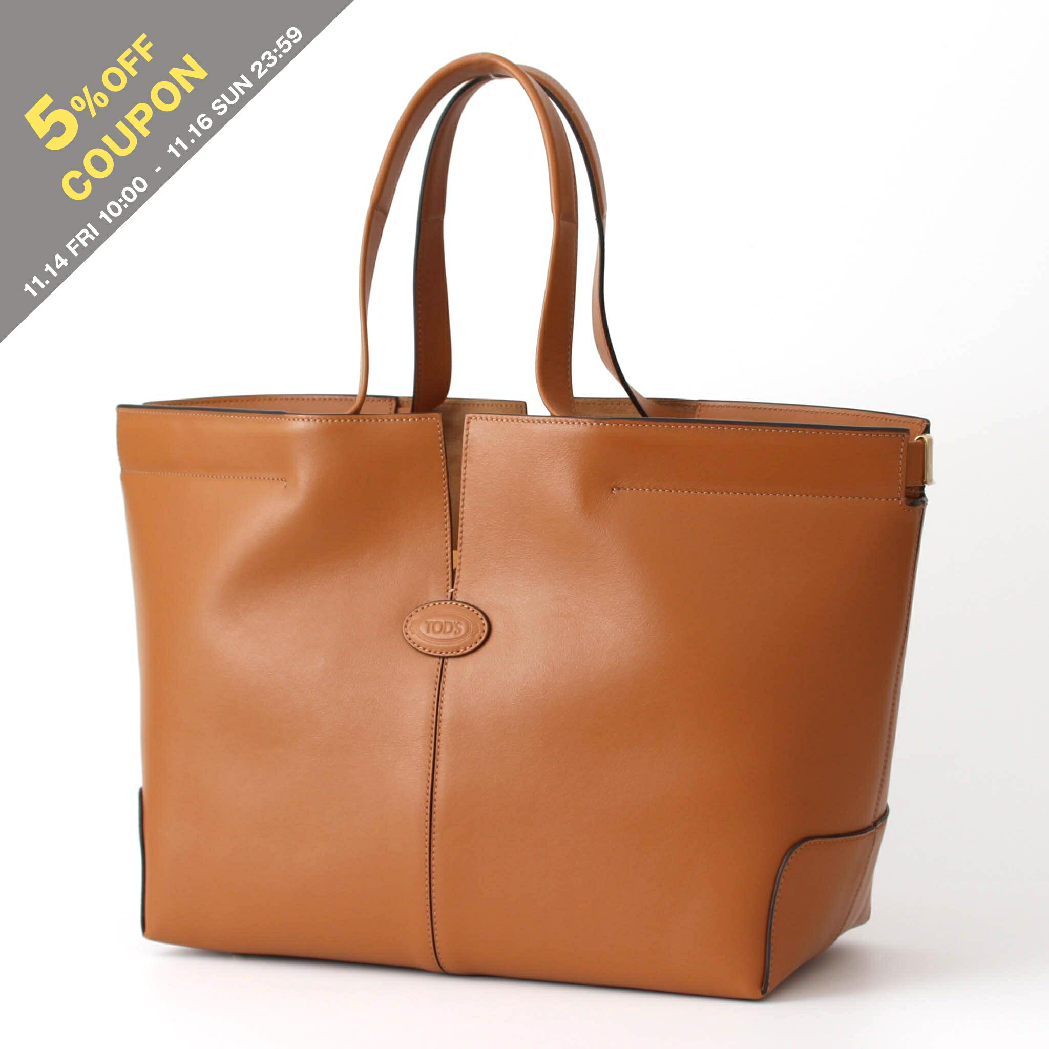 【5％OFFクーポン対象】トッズ TOD'S バッグ トートバッグ TOD'S DI BAG FOLIO MEDIUM-SMALL [トッズ Di バッグ フォリオ レザー バッグ ミディアム-スモール] レディース XBWDBMA0250 RORのサムネイル