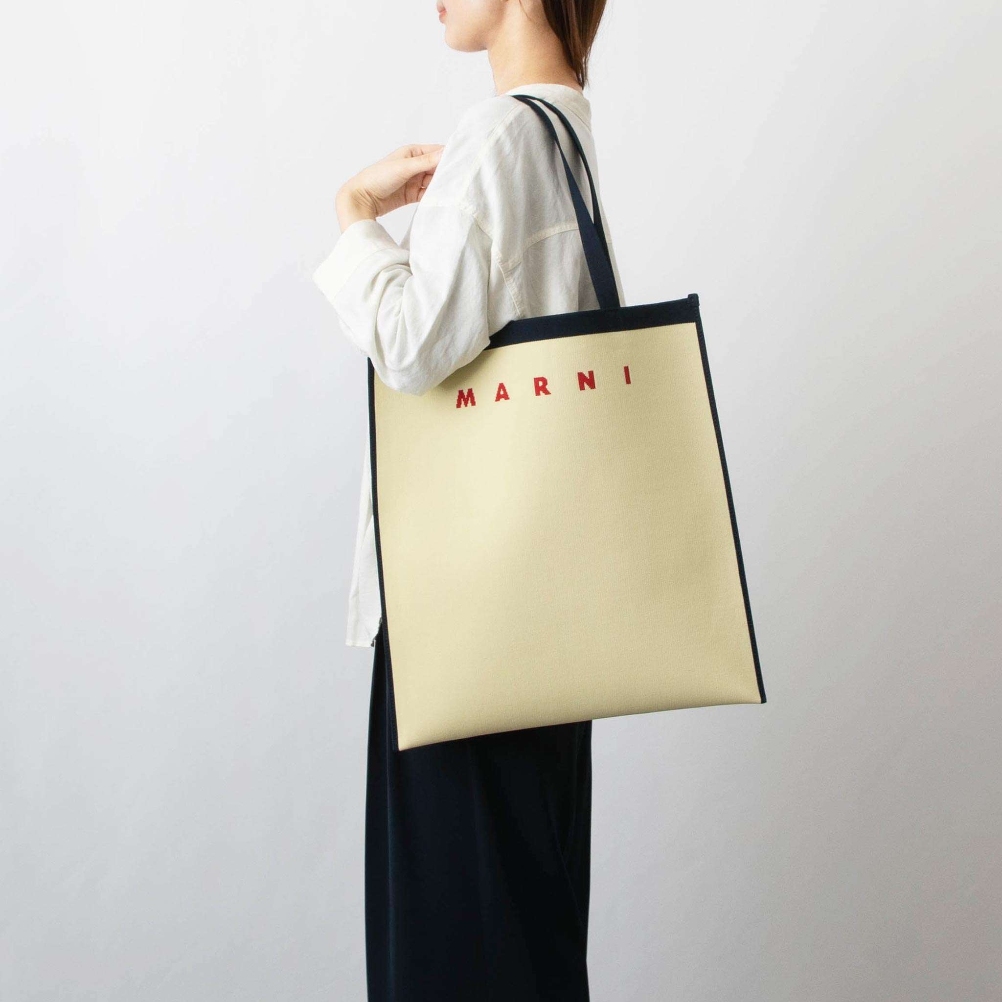マルニ MARNI バッグ メンズ レディース トートバッグ JACQUARD FLAT SHOPPING SHMQ0033A0 P4547 [全2色]のサムネイル