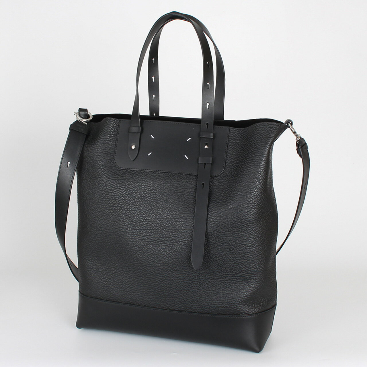 Rakuten - 【ポイント3倍＆1000円クーポン】メゾンマルジェラ MAISON MARGIELA バッグ 2WAYトート/ショルダーバッグ FOUR STITCHES VERTICAL SHOPPING BAG [バーティカル ショッピングバッグ] レディース メンズ SB1WC0024 P8611