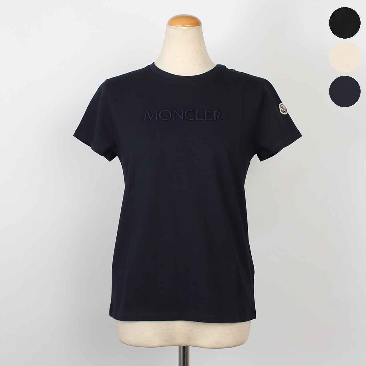 Rakuten - 【ポイント3倍】モンクレール MONCLER 半袖Tシャツ MONCLER KIDS EMBROIDERED LOGO T-SHIRT レディース L19548C00009 89AT9