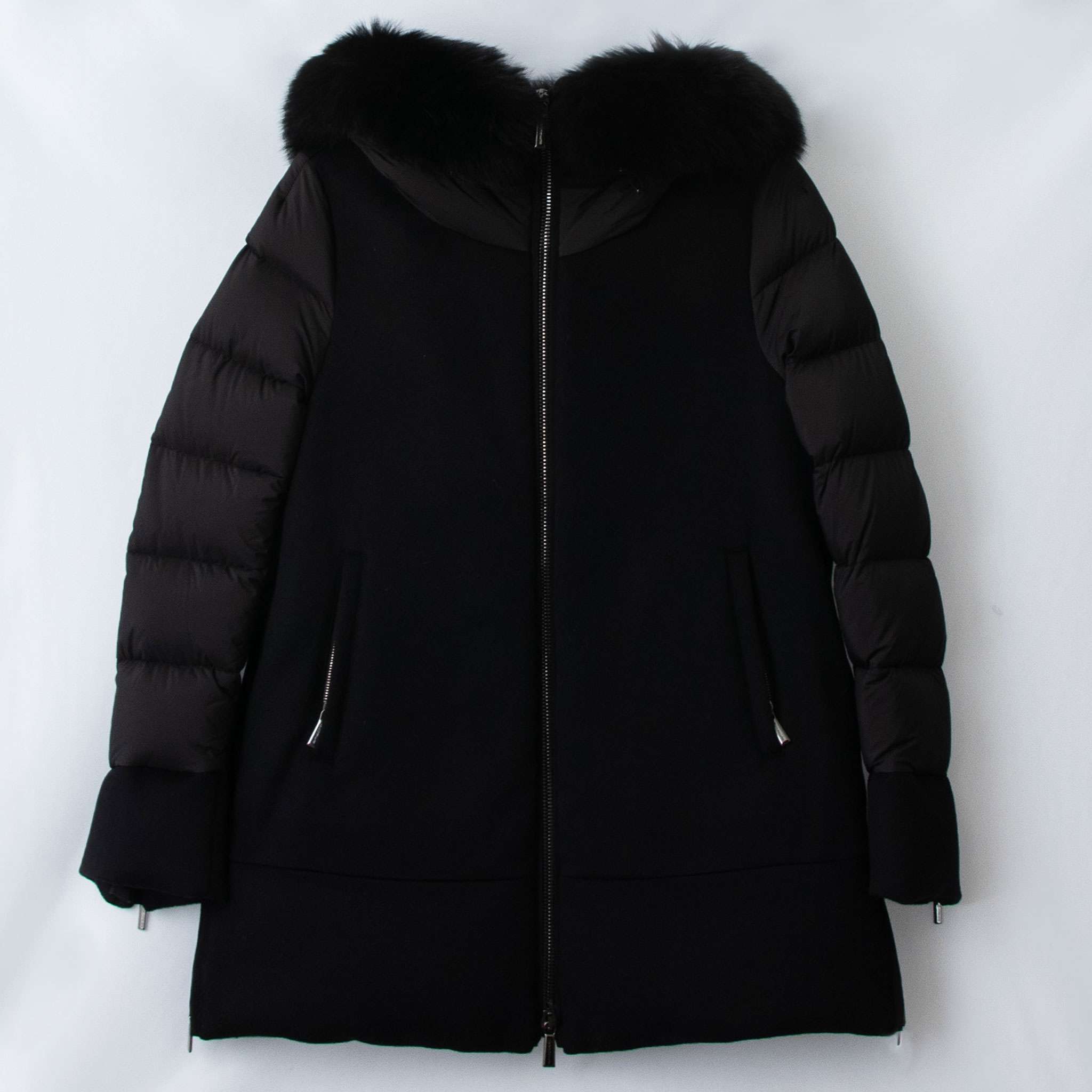 ムーレー MOORER レディース ダウンコート COATS FRESIA-LE MODGI300007 TEPA209 U0001 BLACK