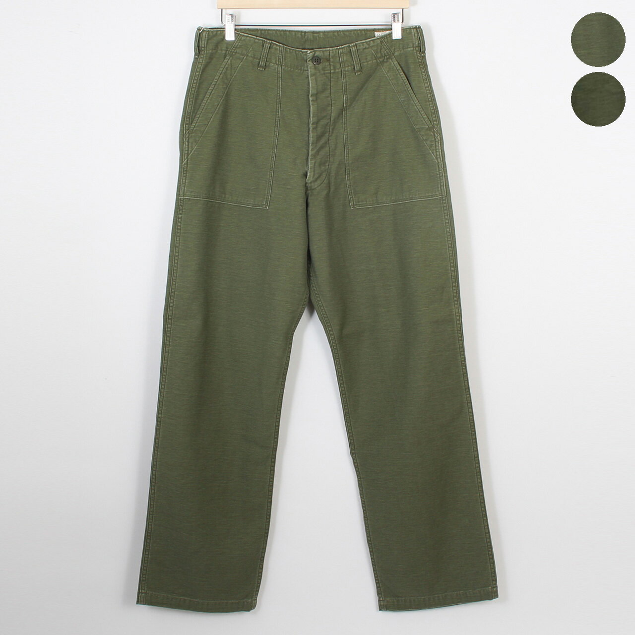 Rakuten - 【ポイント5倍】オアスロウ ORSLOW ファティーグパンツ REAL USED WASH VINTAGE FIT FATIGUE PANTS メンズ 03-V5002